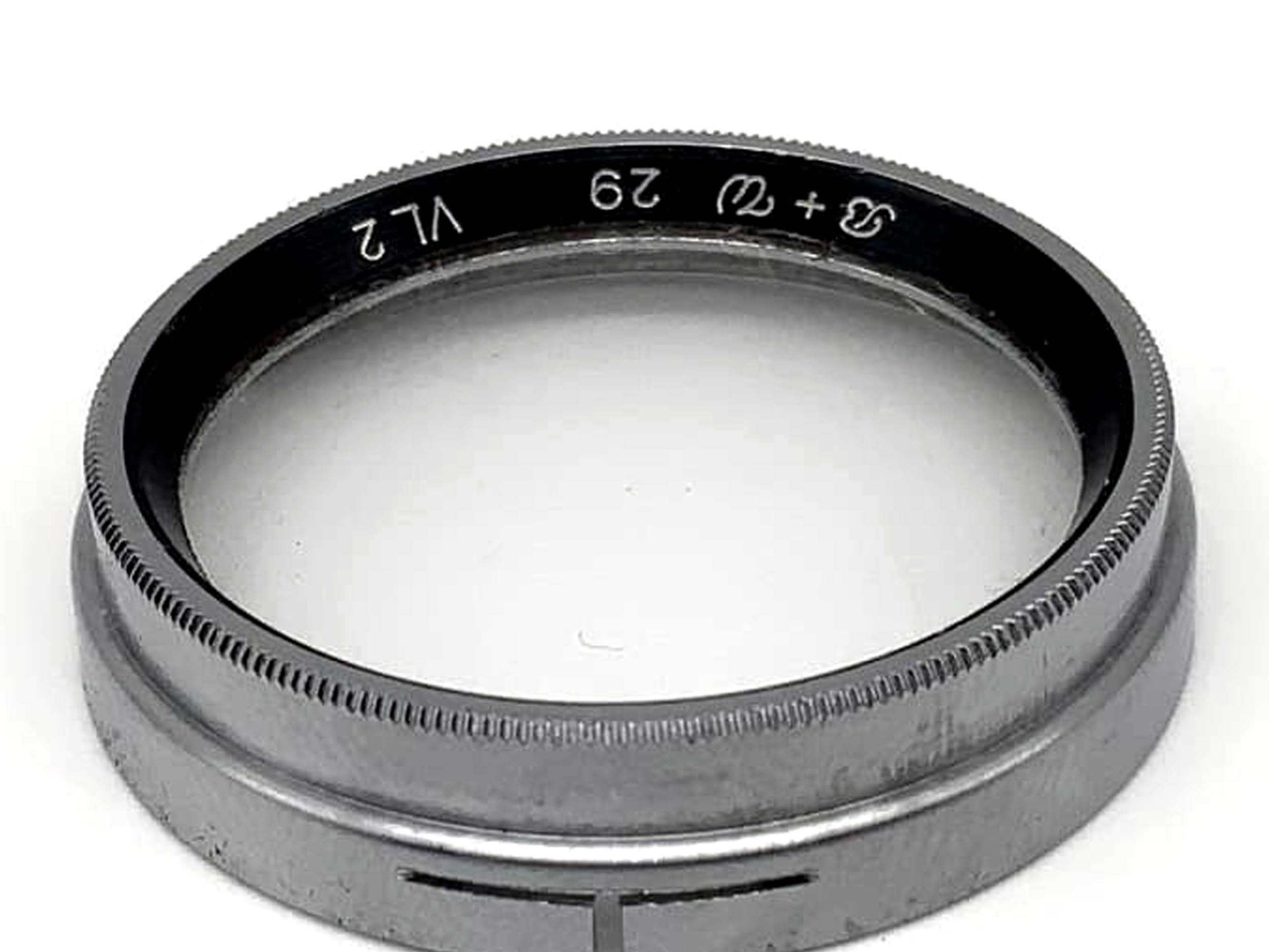 Objectif macro B+W 29 mm VL2 avec filtre à clipser