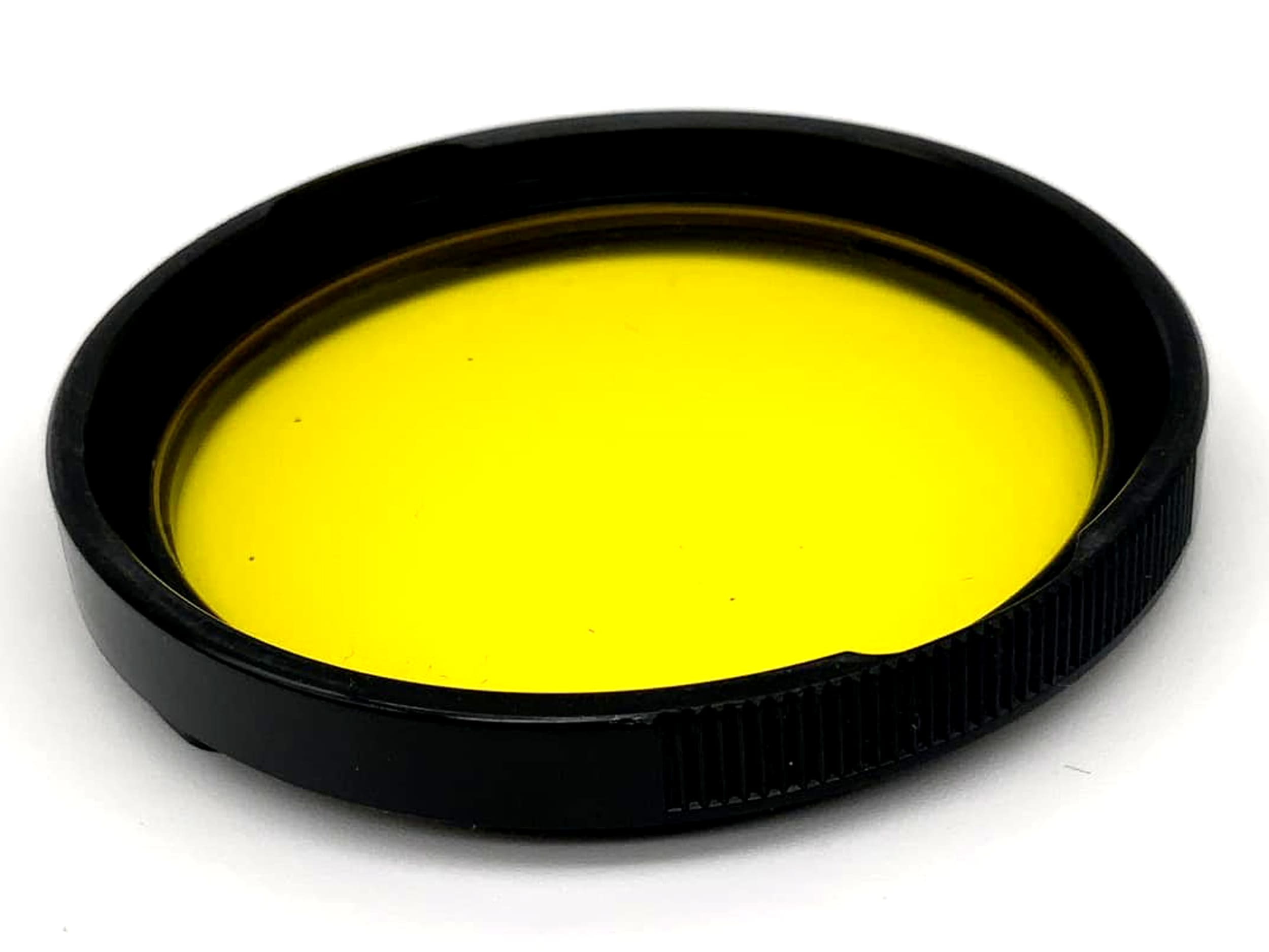 Zeiss Ikon Voigtländer close-up lens bayonet yellow -1 G 2x yellow color filter