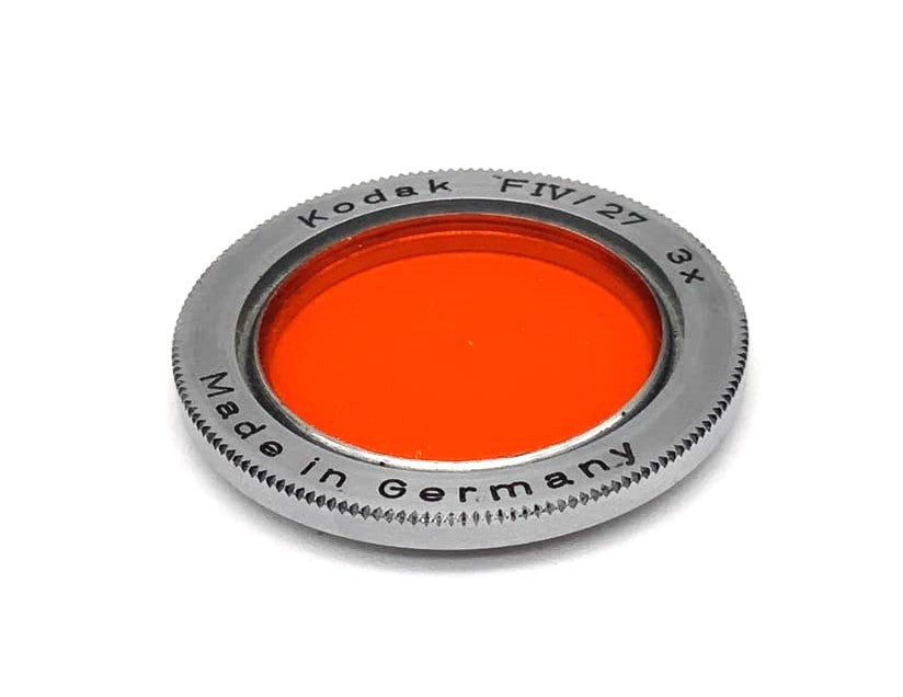 Filtres de couleur orange Kodak 27 mm FIV/27 (lot de 3), filetage à vis