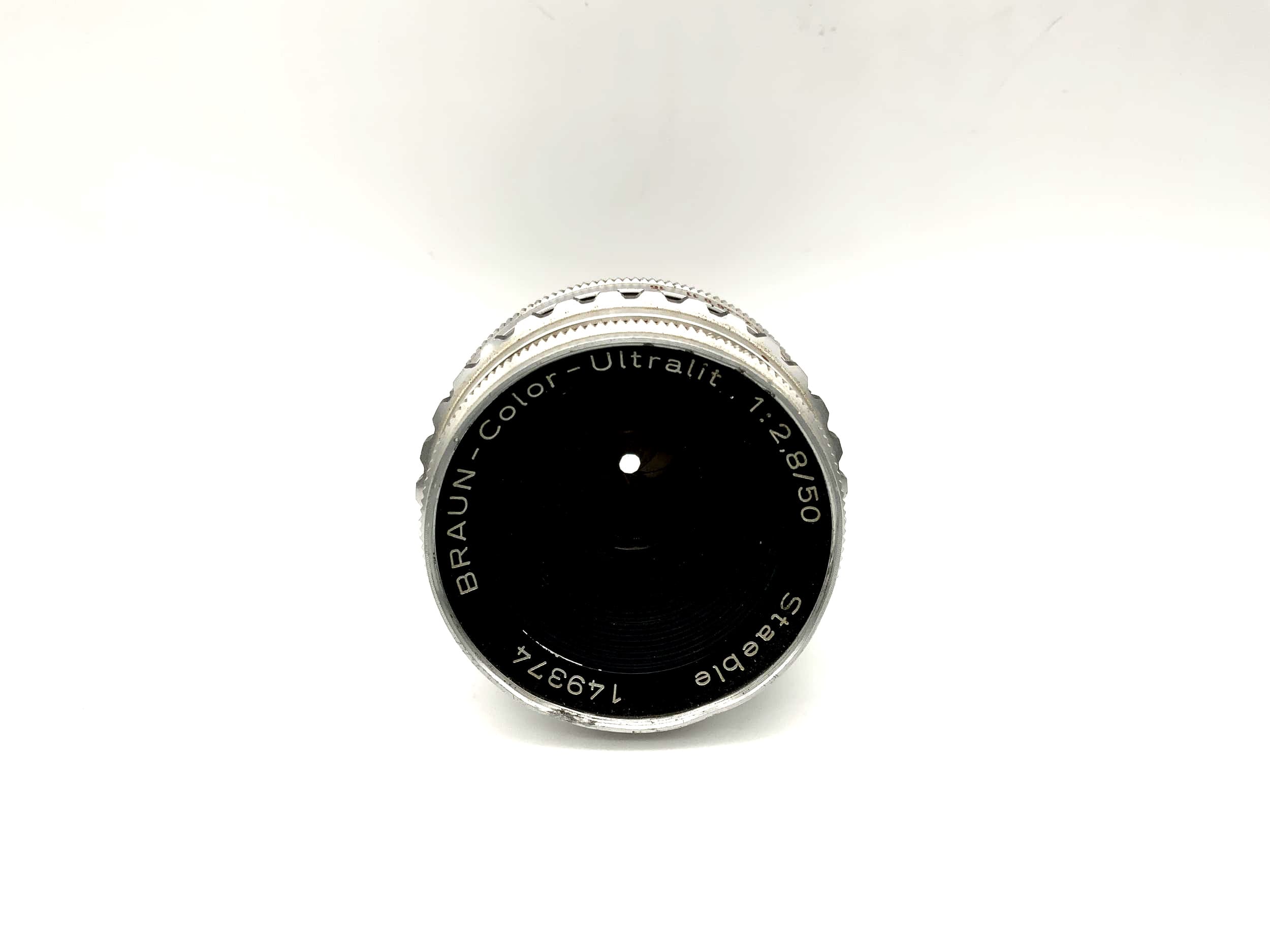Braun 50mm 1:2.8 lens for Super Paxette Staeble Color-Ultralit (M39)