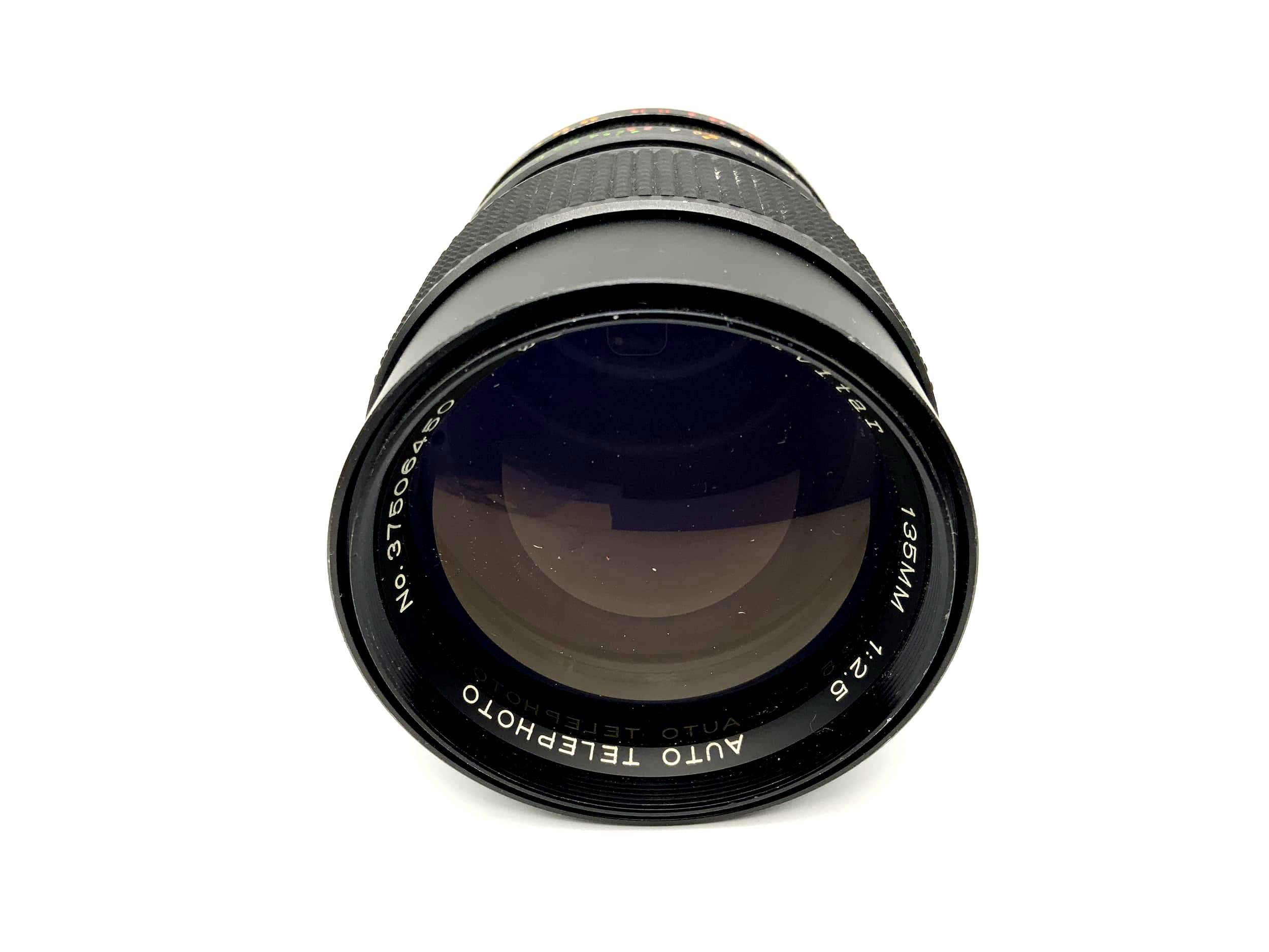 Vivitar 135mm 1:2.5 Lens Auto Telephoto Camera Camera Lens (Minolta MD)