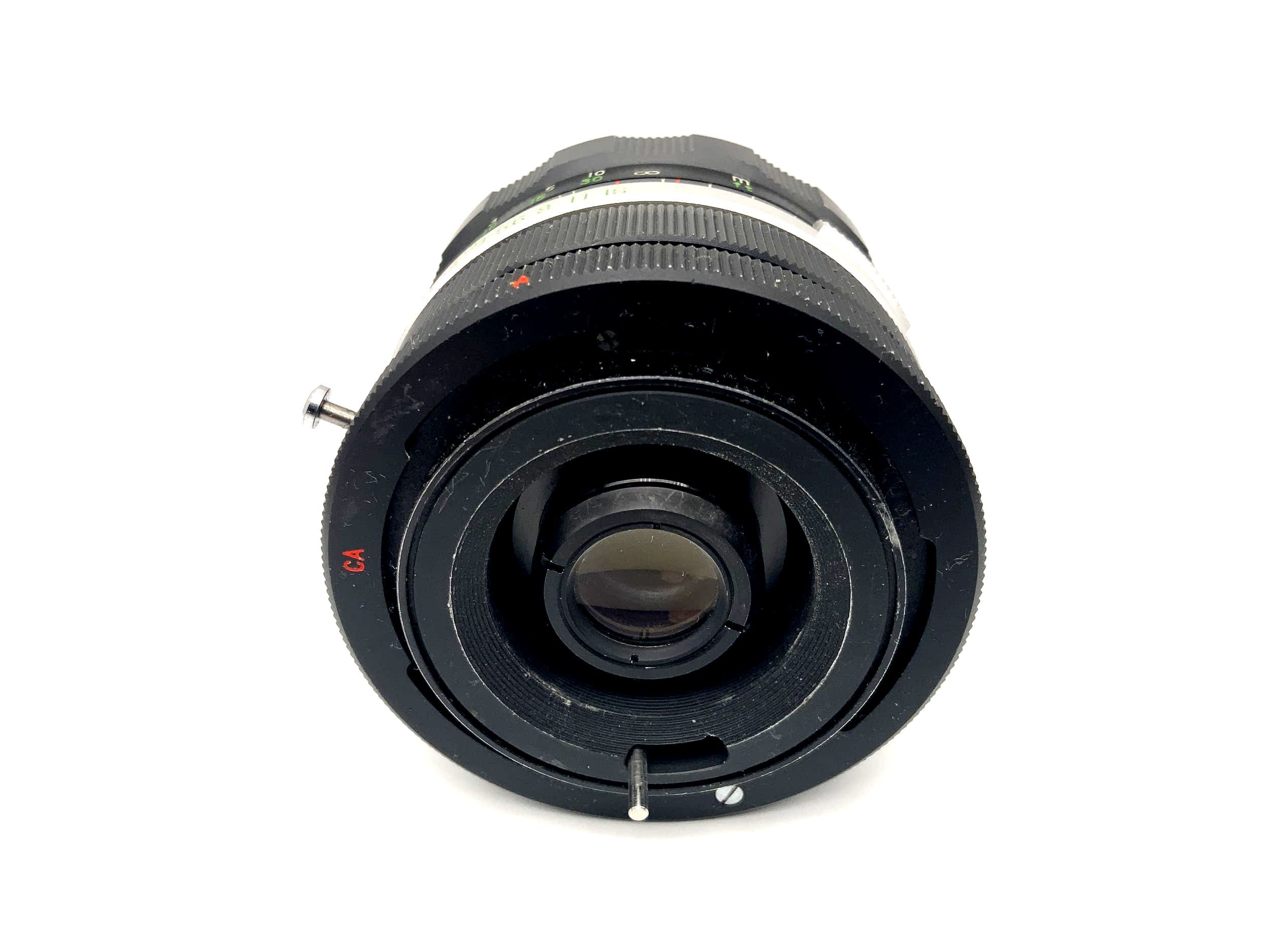 Objectif Soligor 35 mm 1:2.8 grand angle automatique (Canon FD)