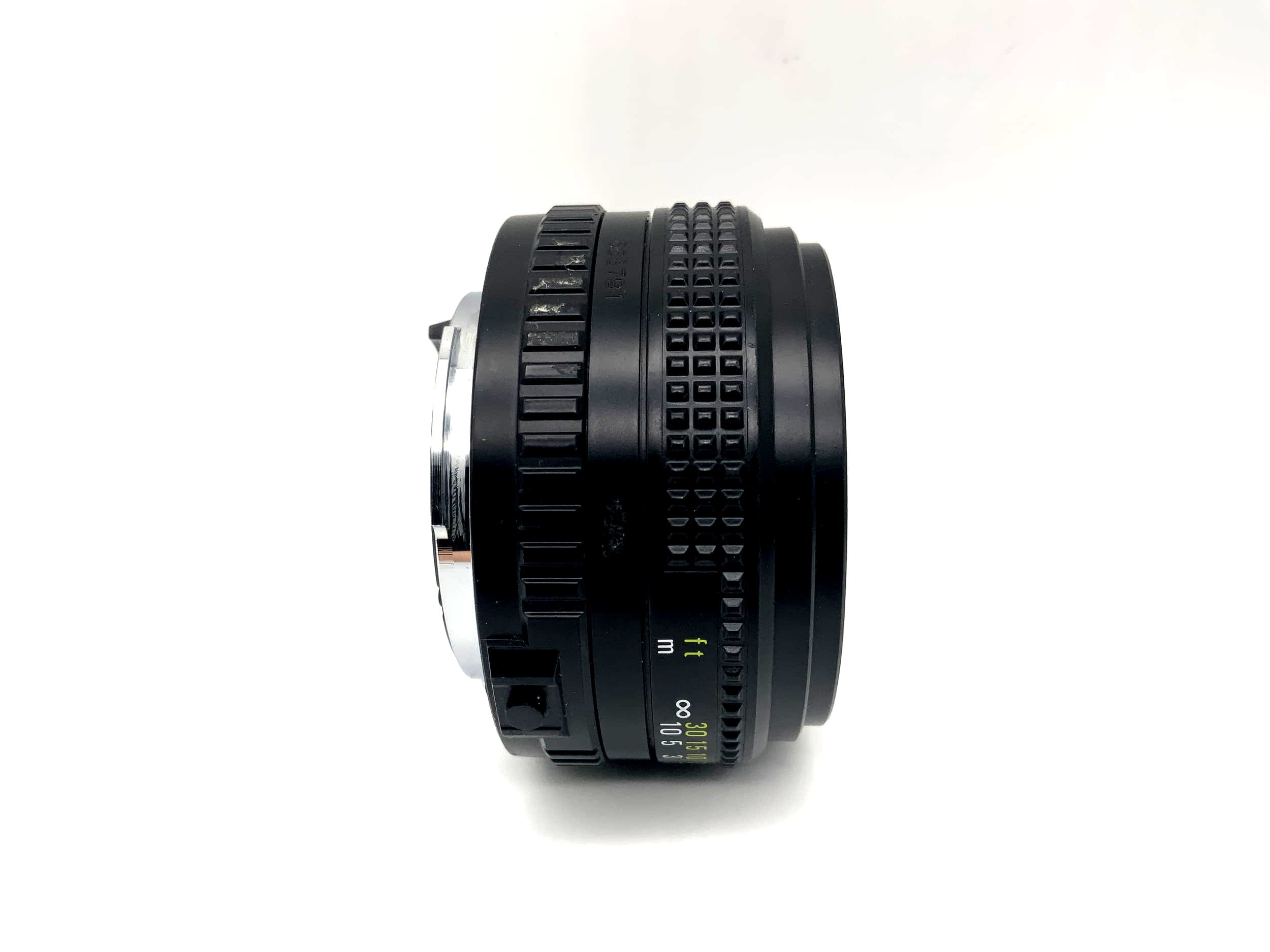 Objectif Ricoh 50 mm 1:1.7 Rikenon P (objectif pour appareil photo Pentax K)