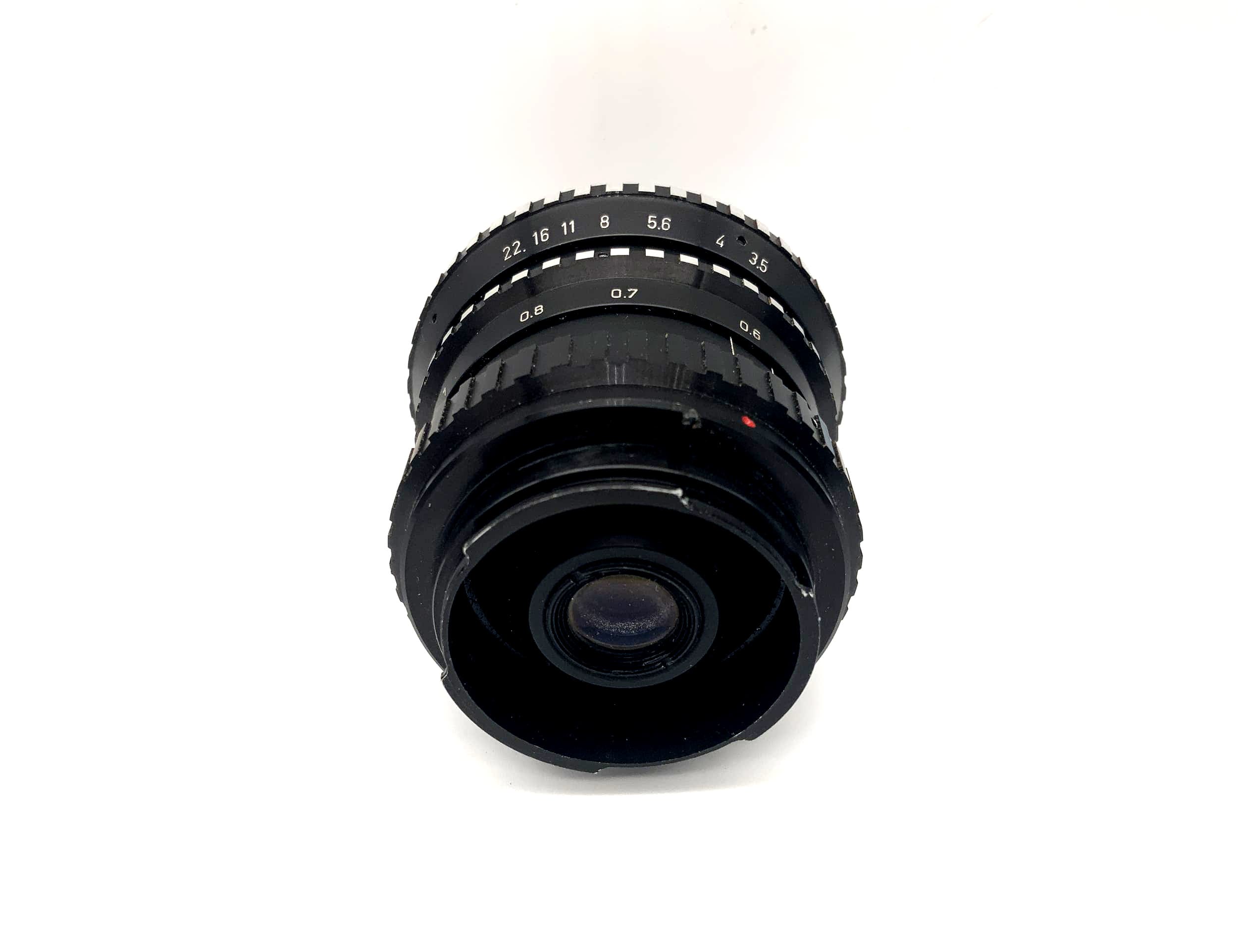 Objectif Enna Munich 35 mm 1:3,5 pour appareil photo Lithagon (Exa)