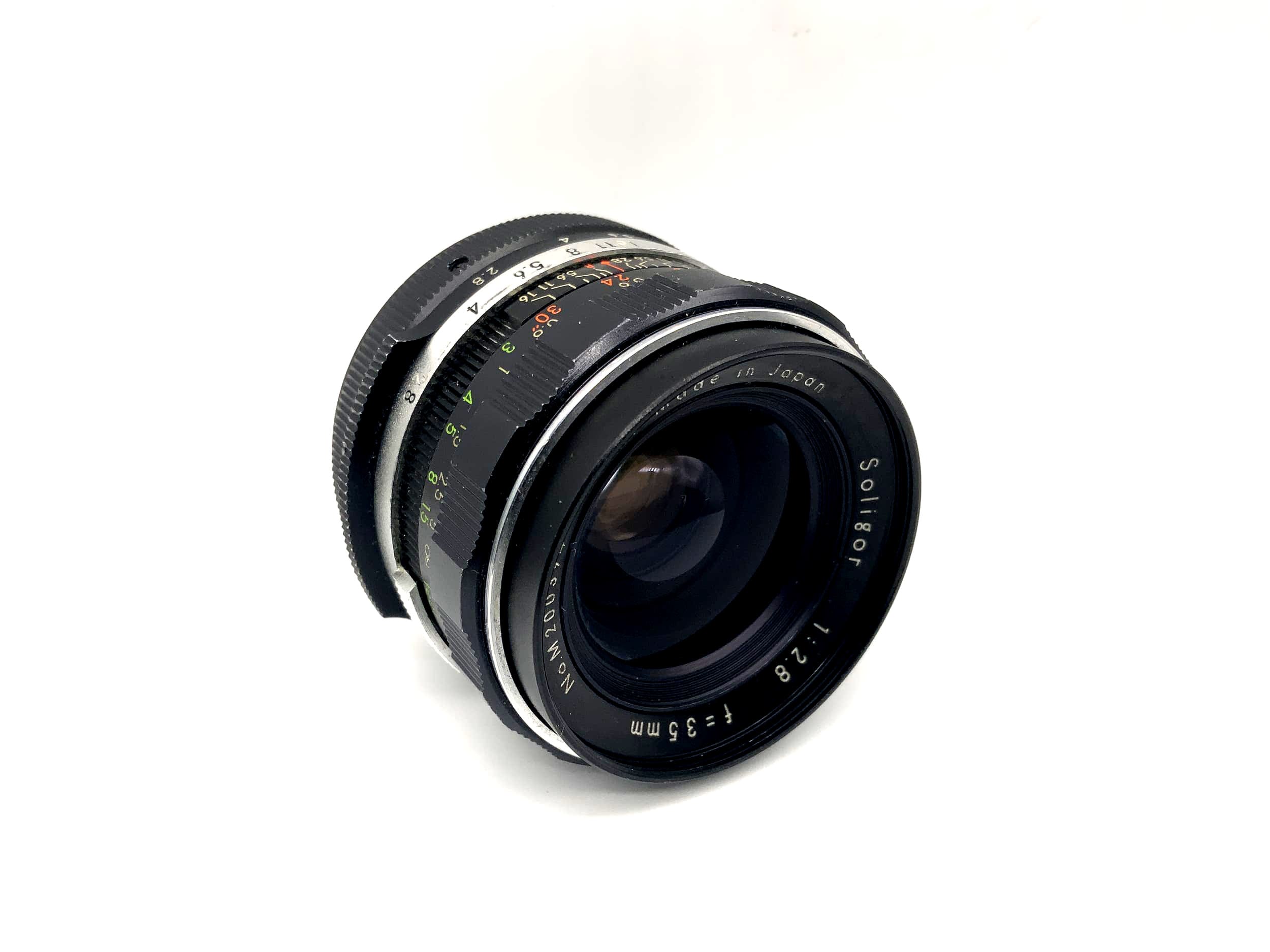 Objectif Soligor 35 mm 1:2.8 (Rollei QBM)