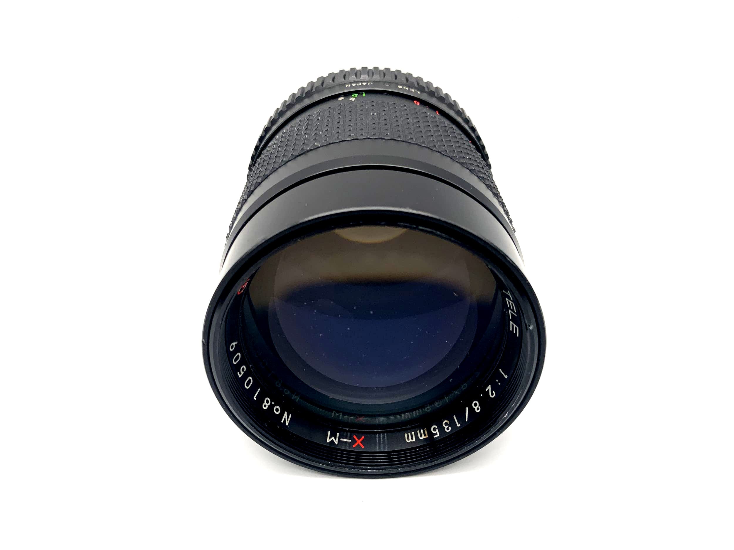 Objectif Porst 135 mm 1:2.8 XM Tele GMC Macro pour appareil photo (Fujica X)