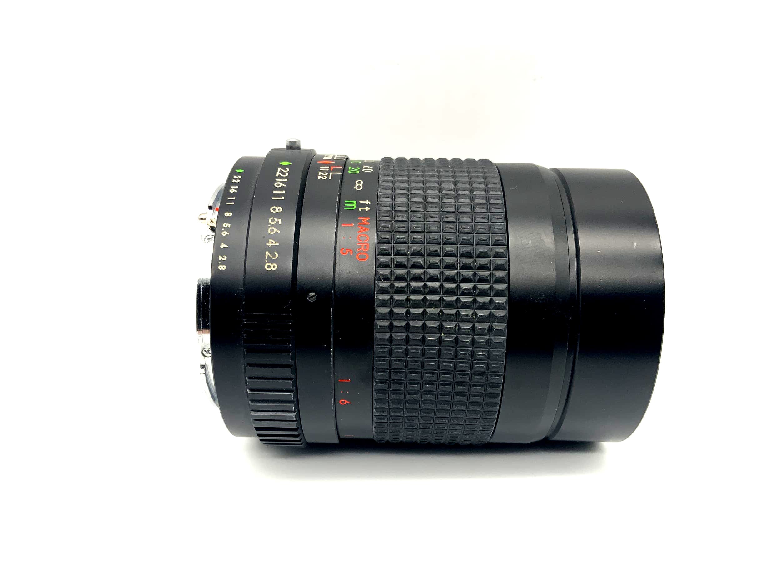 Objectif Porst 135 mm 1:2.8 XM Tele GMC Macro pour appareil photo (Fujica X)