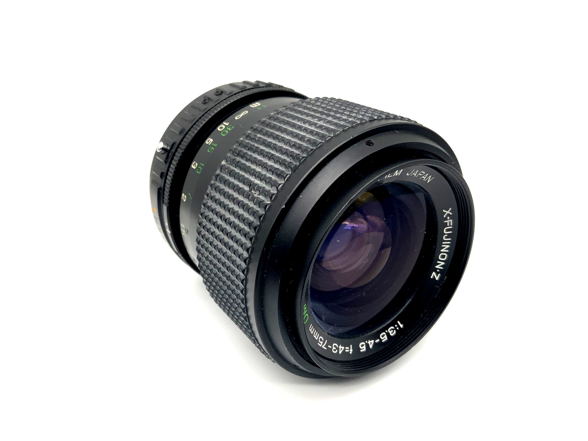 Objectif Fuji 43-75mm 1:3.5-4.5 pour appareil photo Fuji X-Fujinon Z DM (Fujica X)