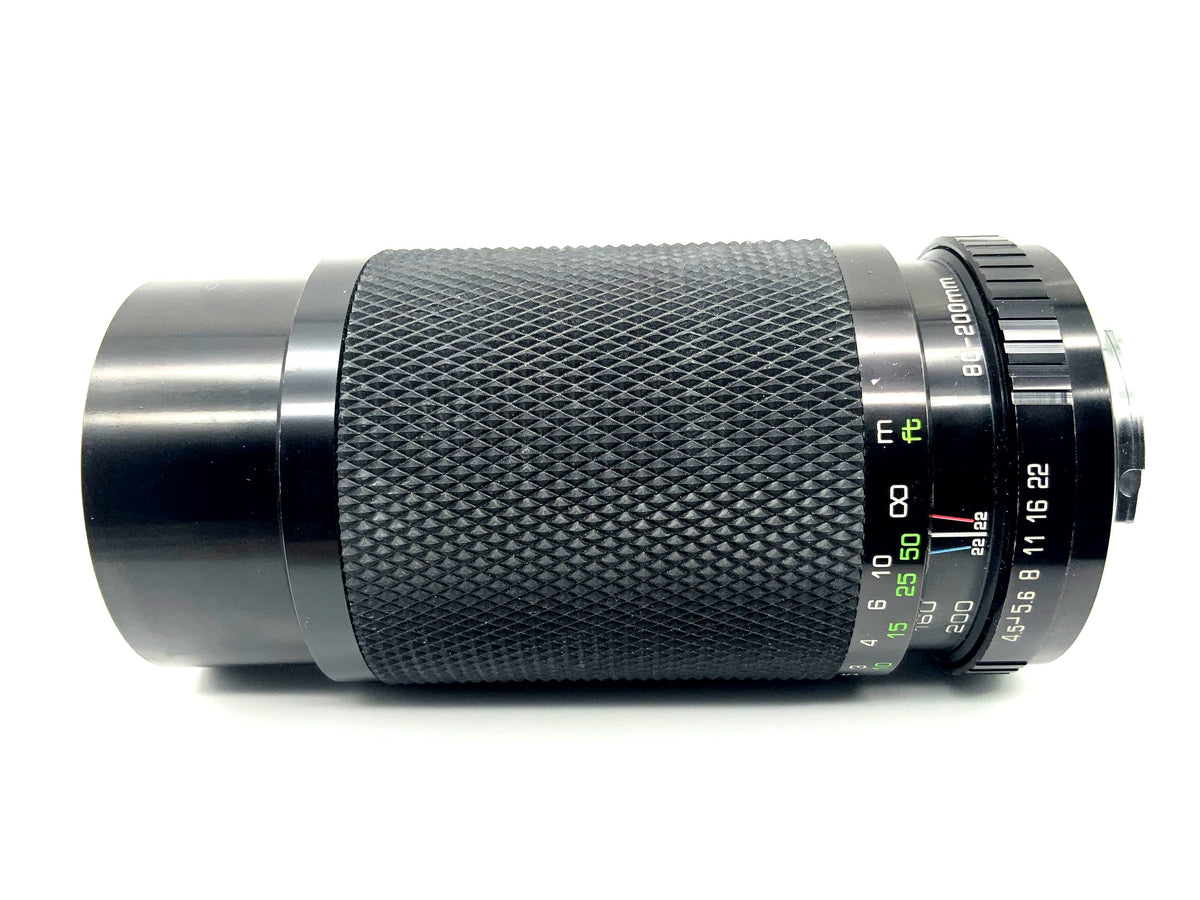 Objectif Soligor 80-200mm 1:4.5 C/D Zoom+Macro MC pour appareil photo (Rollei QBM)