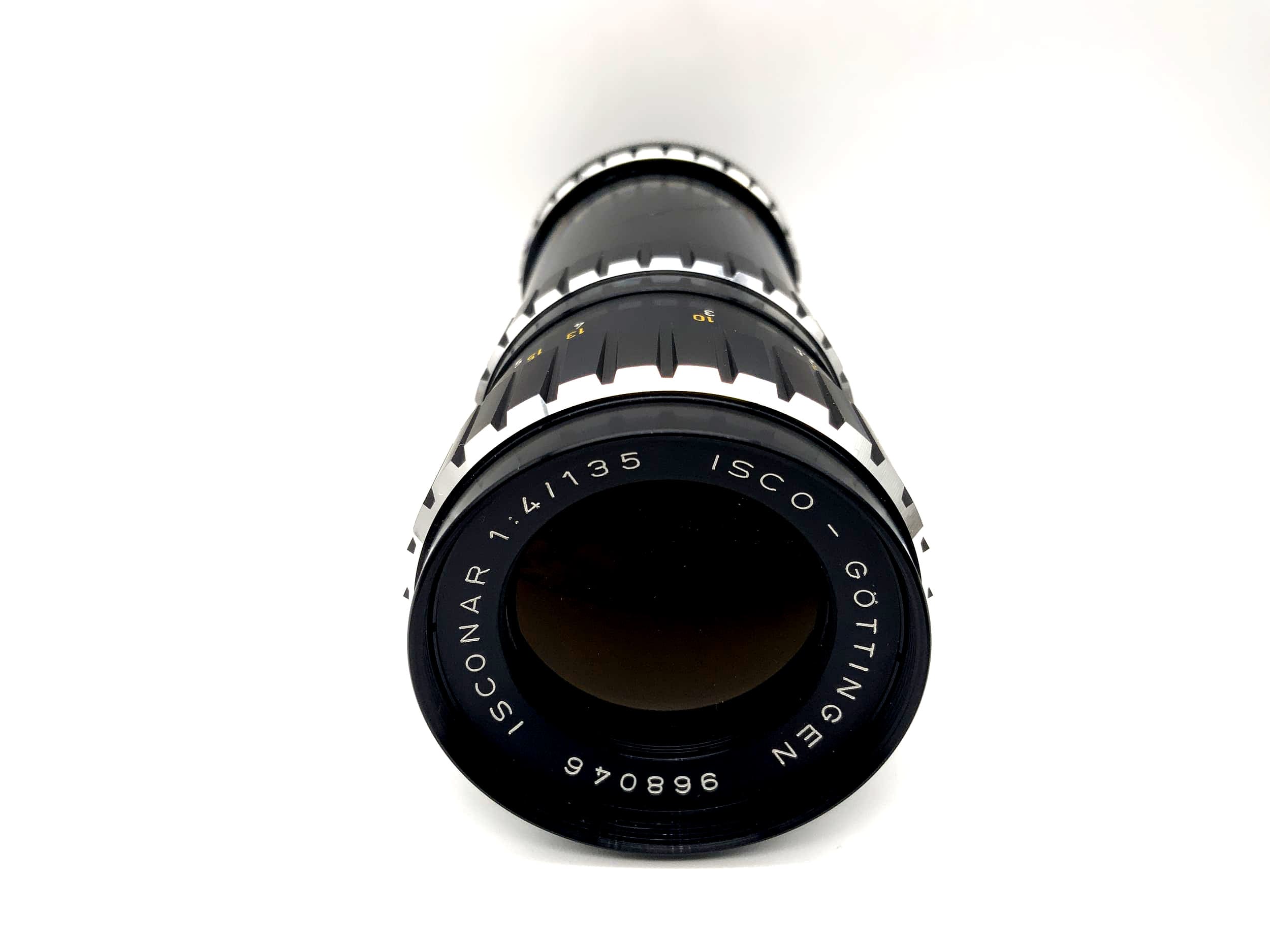 Objectif Isco Göttingen 135mm 1:4, objectif pour appareil photo Isconar (Exa)