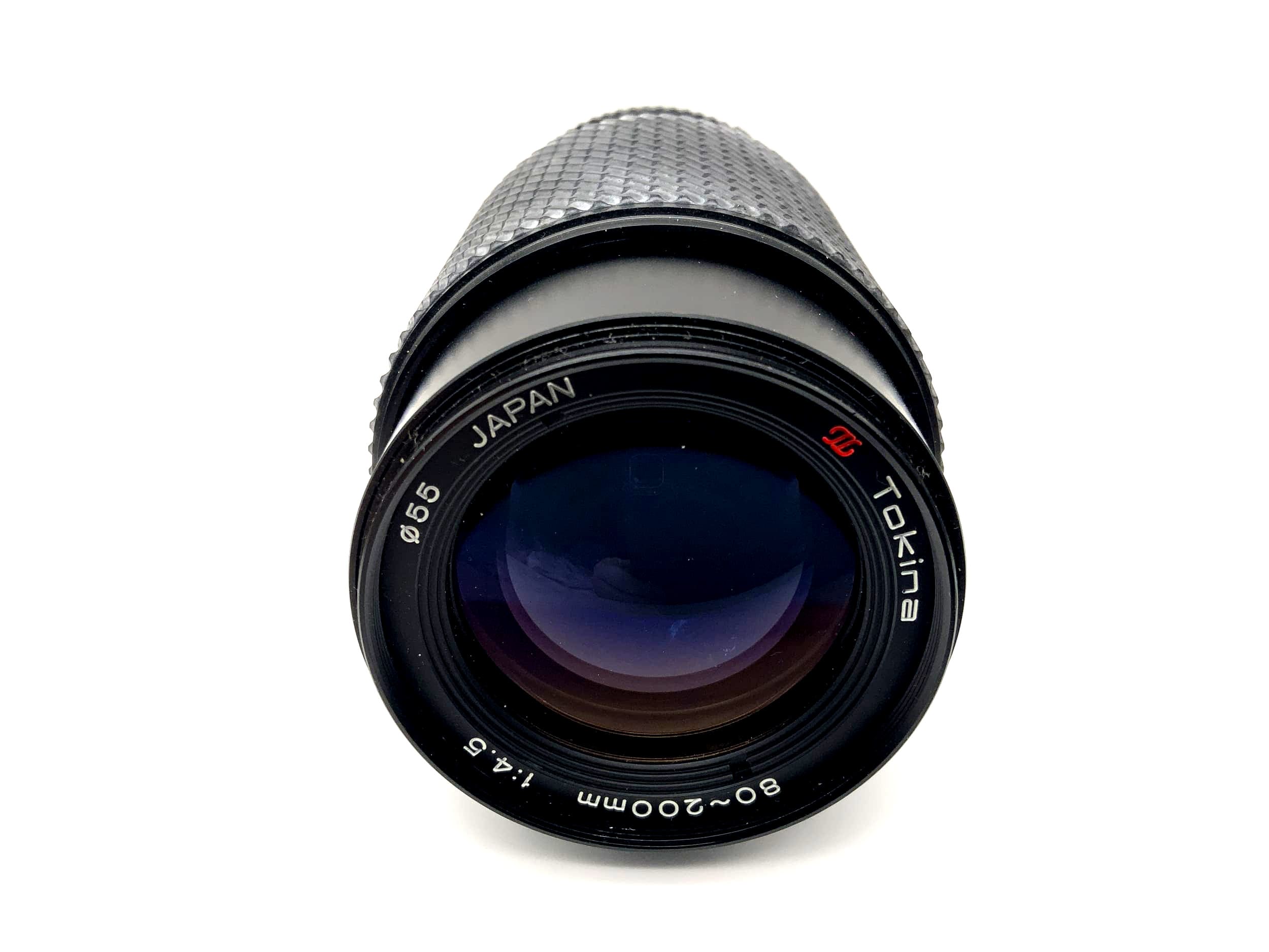 Objectif macro Tokina 80-200 mm 1:4.5 pour appareil photo (Nikon F)