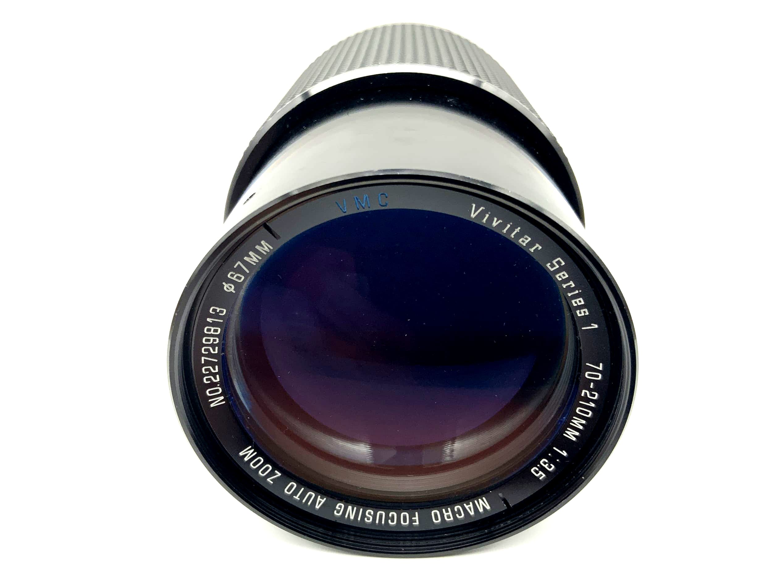 Objectif Vivitar 70-210 mm 1:3.5 Série 1 Macro Mise au point automatique VMC (Minolta MD)