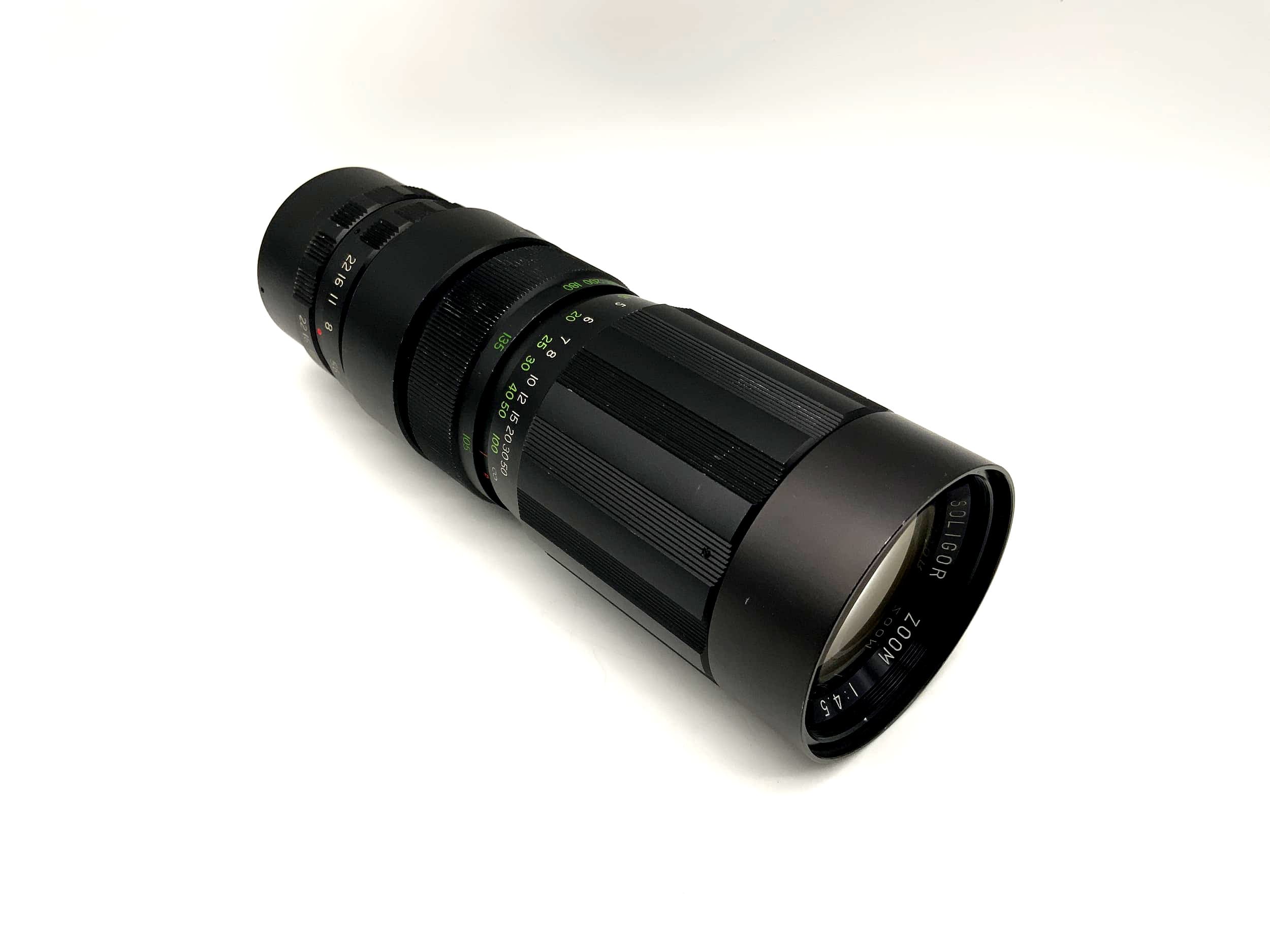 Soligor 90-230mm 1:4.5 Zoom Camera Lens (M42)