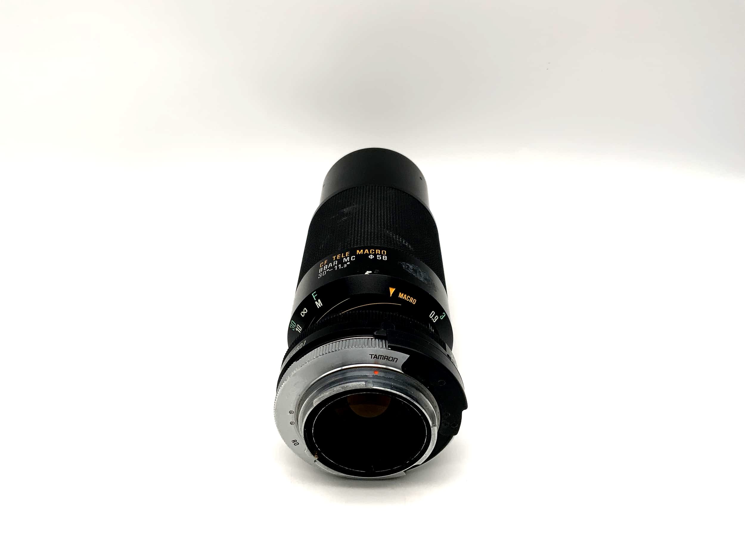 Objectif Tamron 80-210 mm 1:3,8/4 Adaptall CF Tele Macro BBAR MC (Rollei QBM)