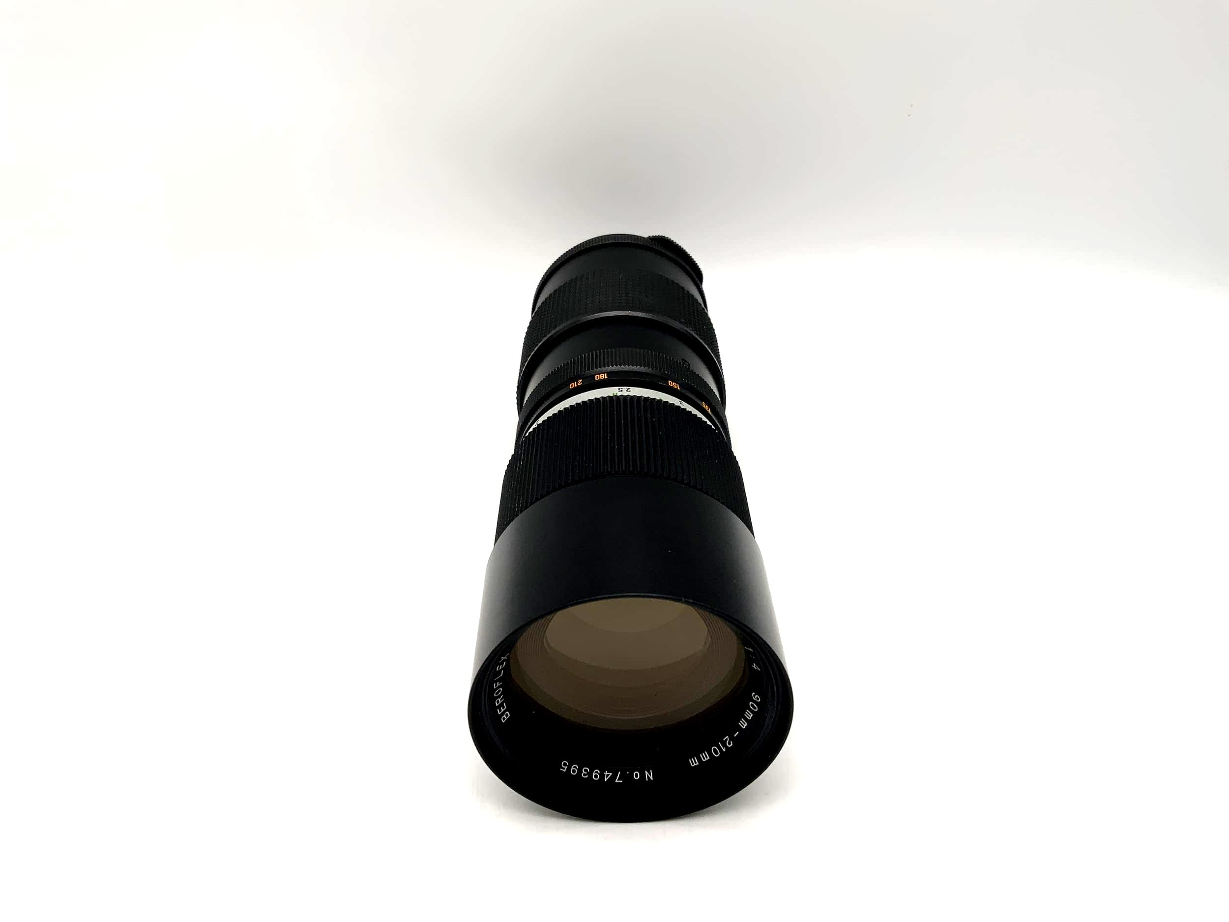 Beroflex 90-210mm 1:4 Lens Auto Telephoto Zoom Camera Lens (M42)