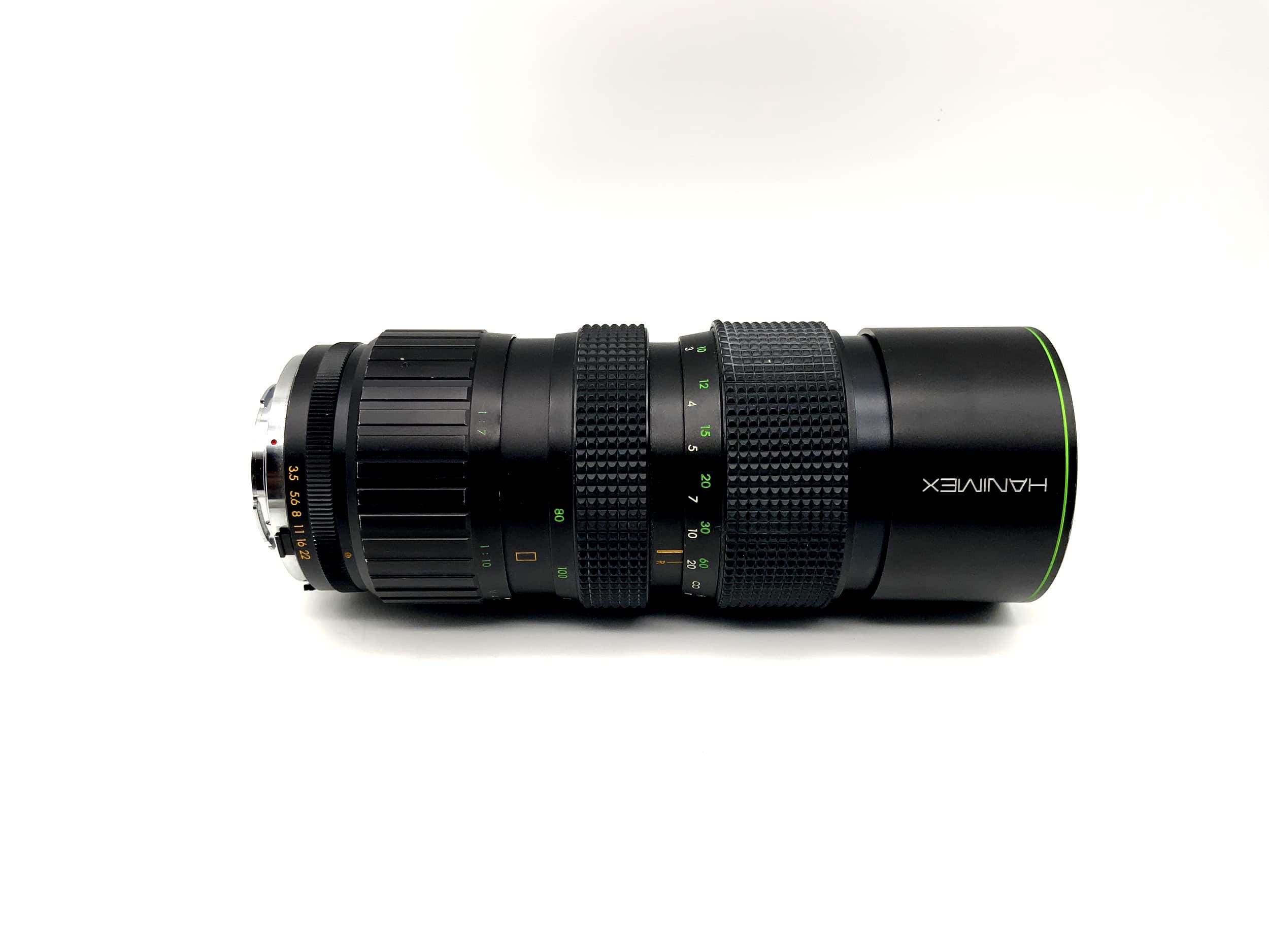 Objectif Hanimex 80-200mm 1:3.5 Zoom automatique MC pour appareil photo (Minolta MD)