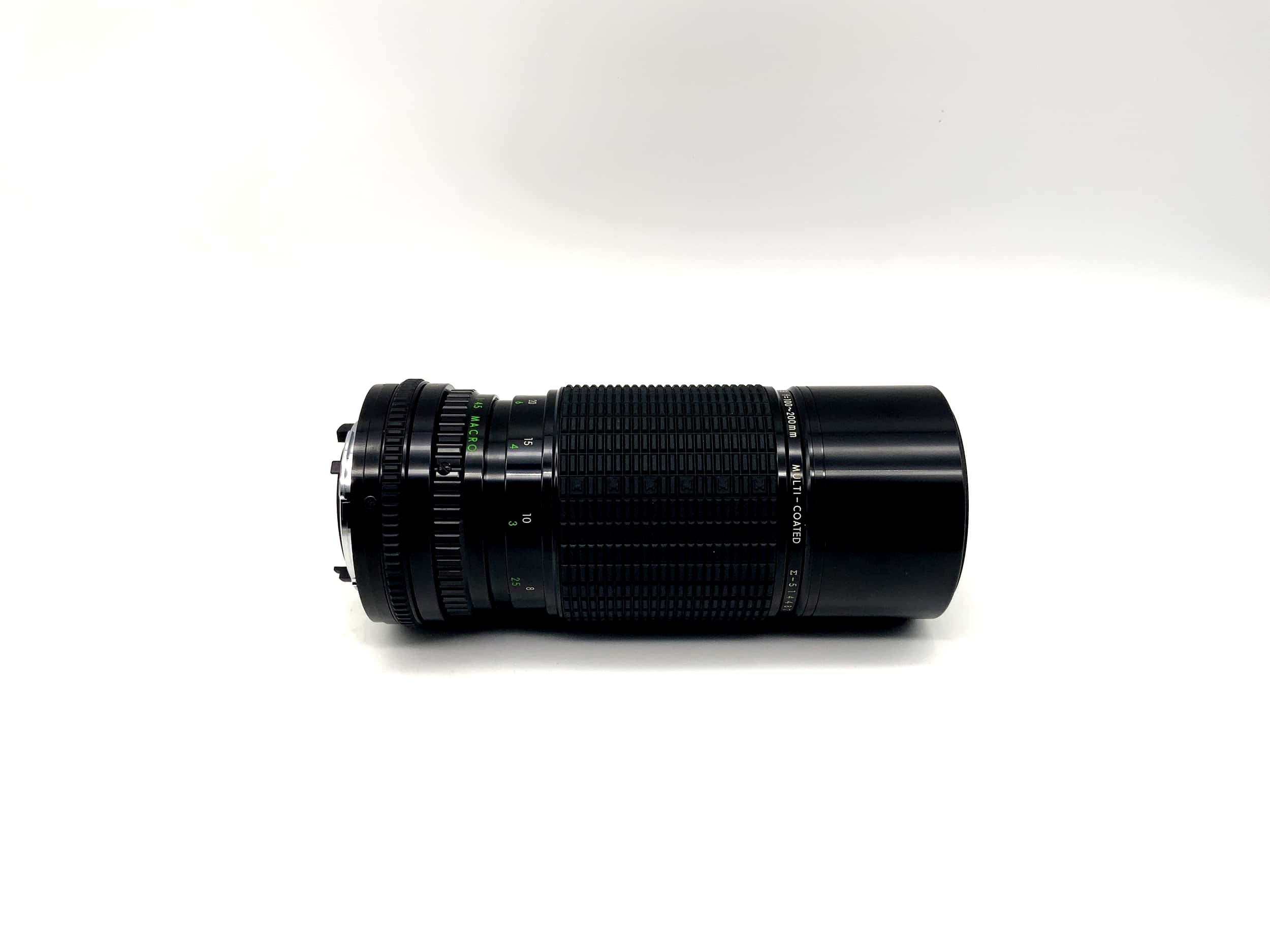 Objectif Sigma 100-200mm 1:4.5 Ai-S Zoom-K multicouches pour appareil photo Nikon F