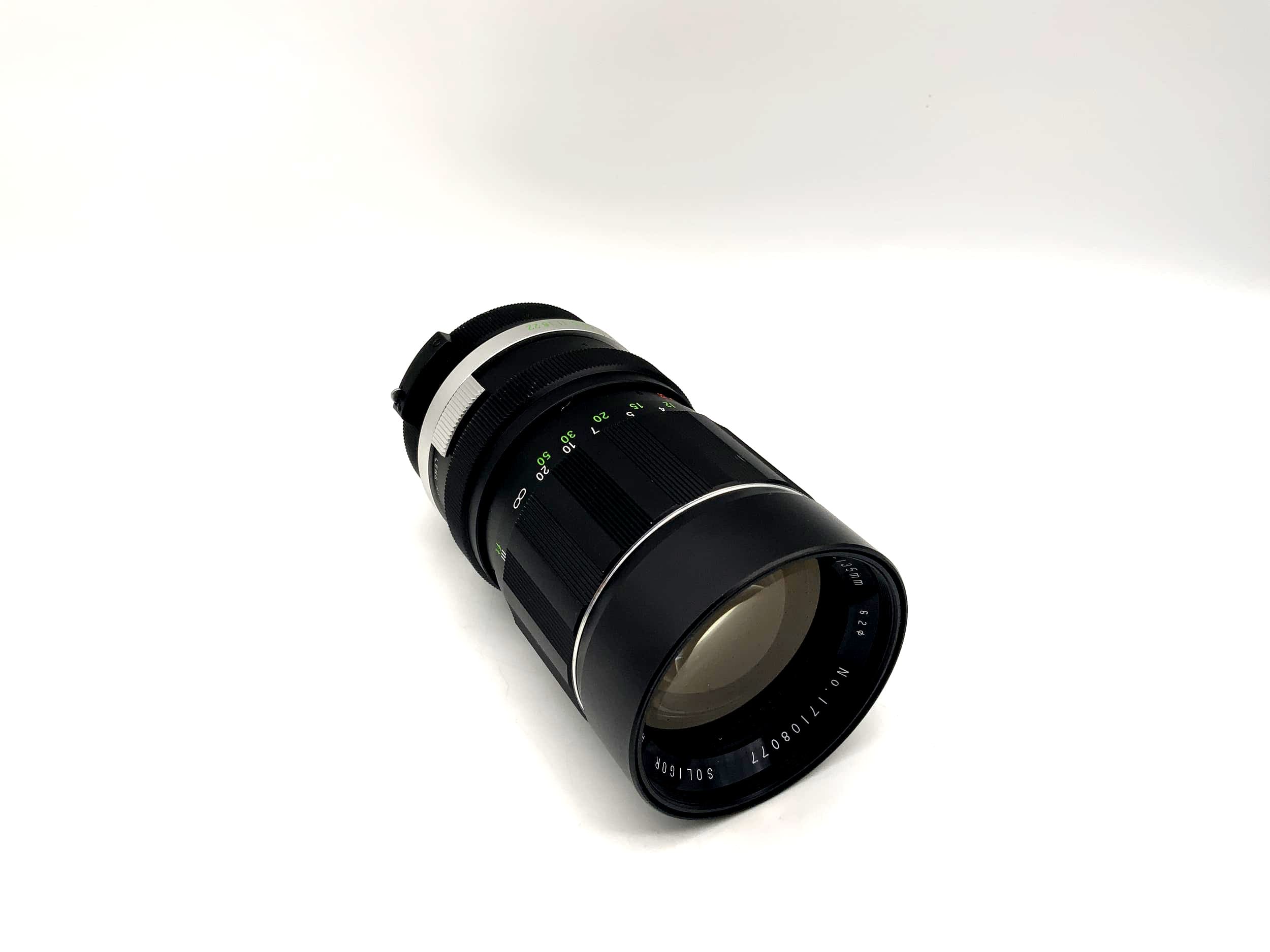 Soligor 55-135mm 1:3.5 Lens Auto-Zoom Camera Lens (Exa)