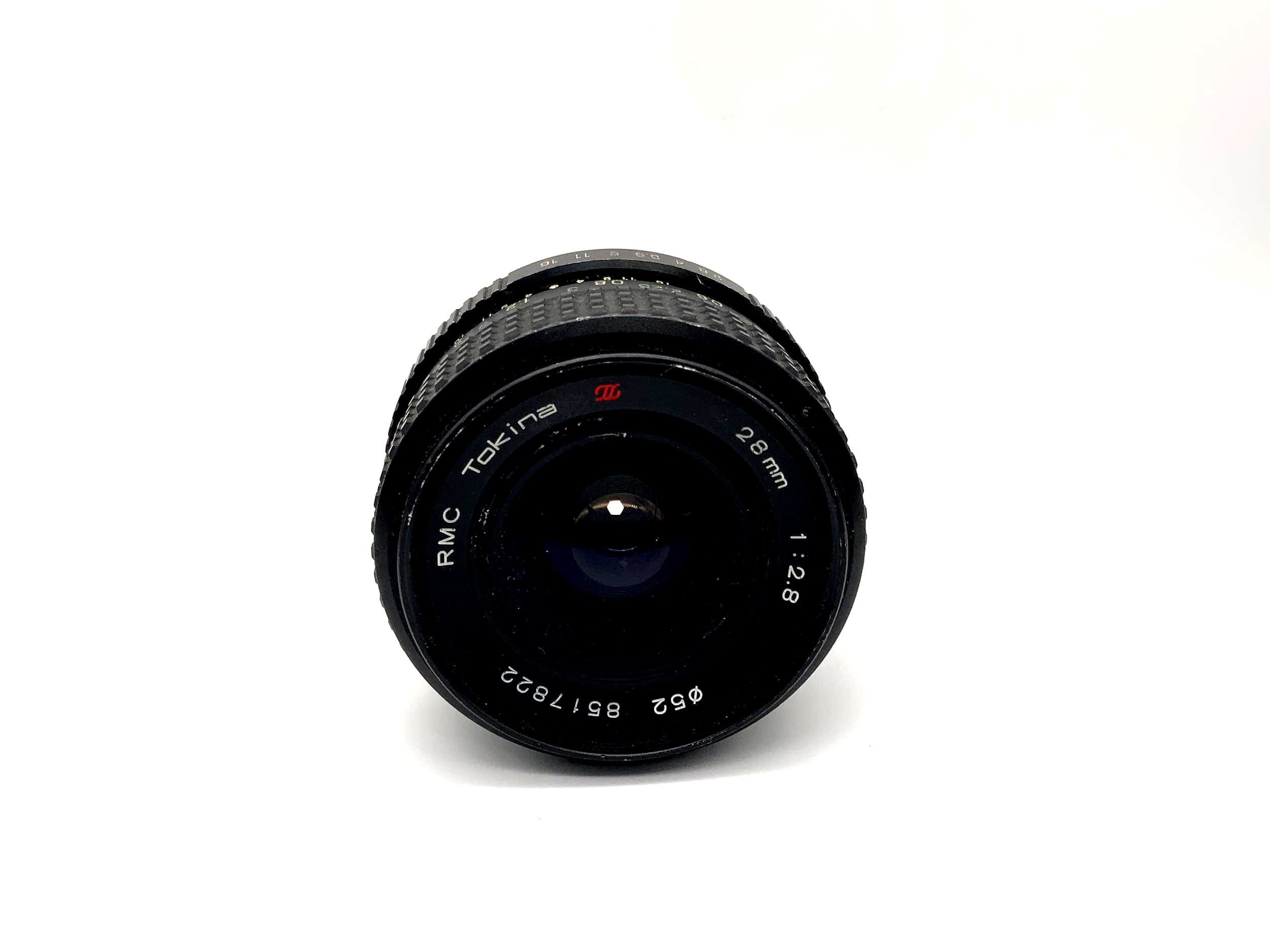 Tokina 28mm 1:2.8 Lens RMC Camera Lens (Yashica/Contax)