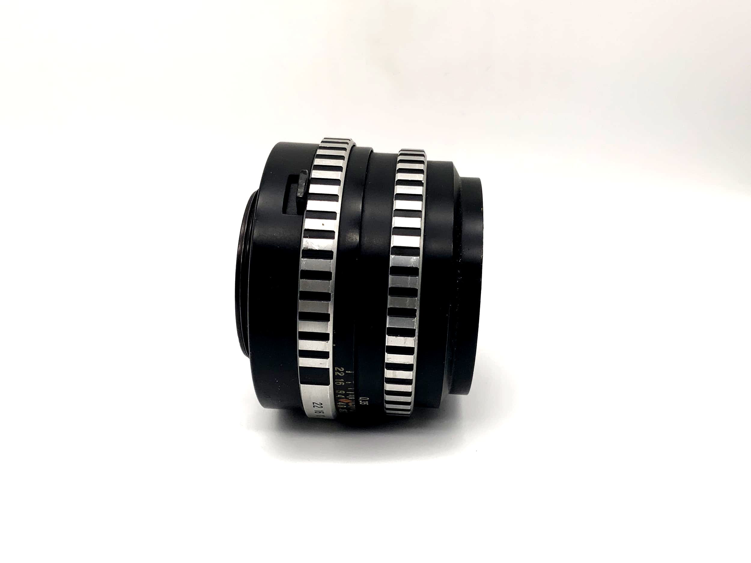 Carl Zeiss 50mm 1:2.8 Tessar lens from Jena Zebra camera lens (M42)