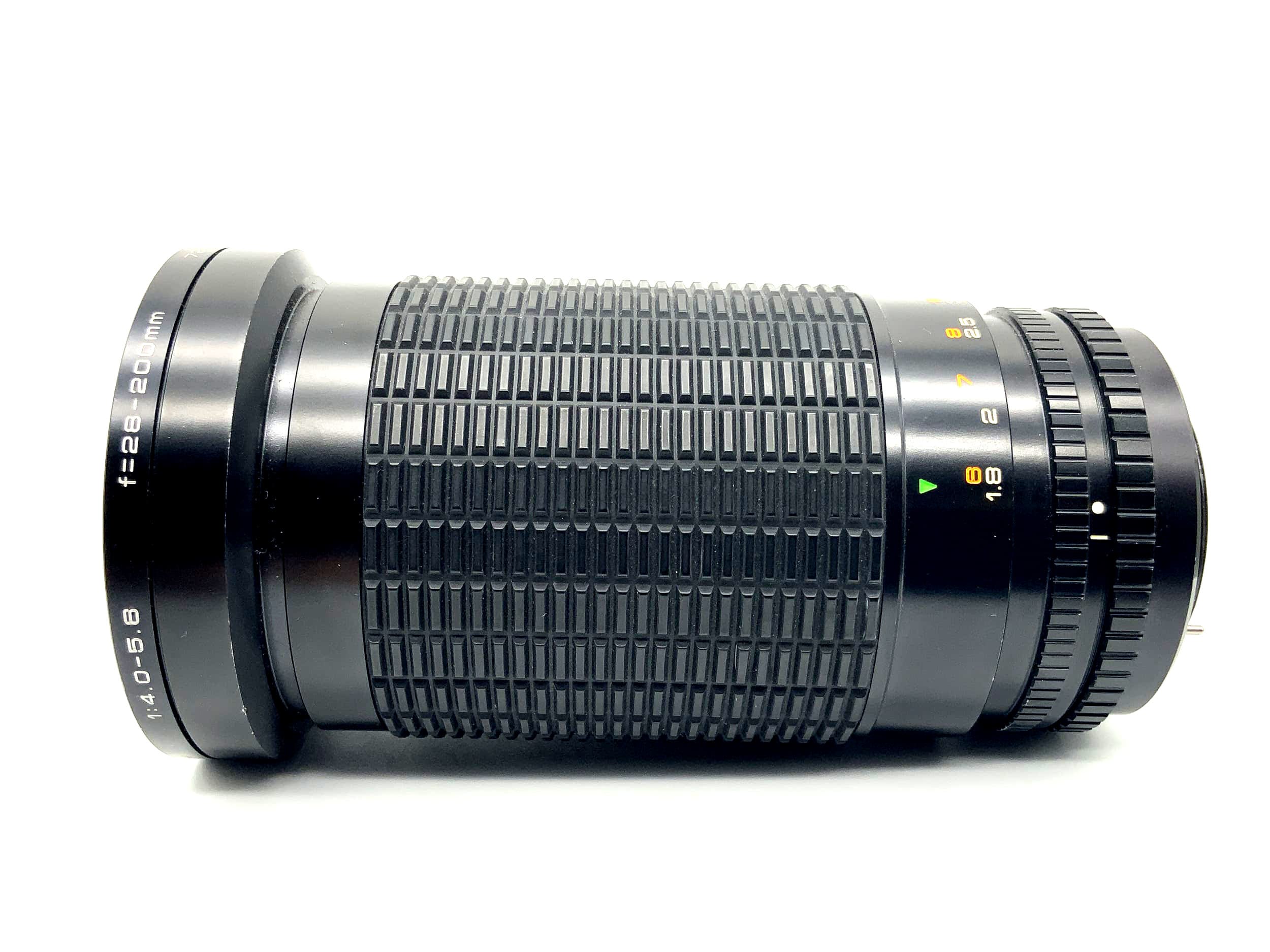 Objectif Revuenon 28-200mm 1:4.0-5.6 à zoom automatique MC Macro (M42)