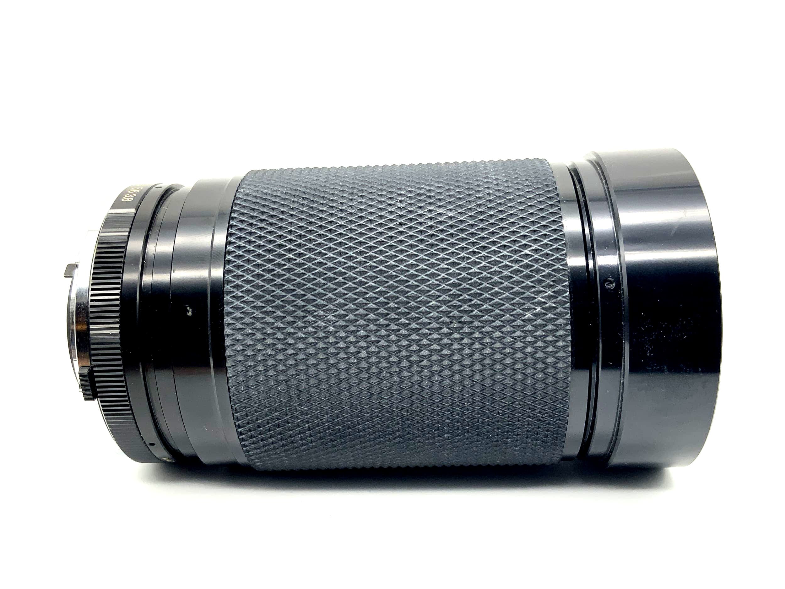 Objectif zoom Soligor 35-200 mm 1:3.8-4.8 + Macro S/M MC pour appareil photo (Olympus OM)