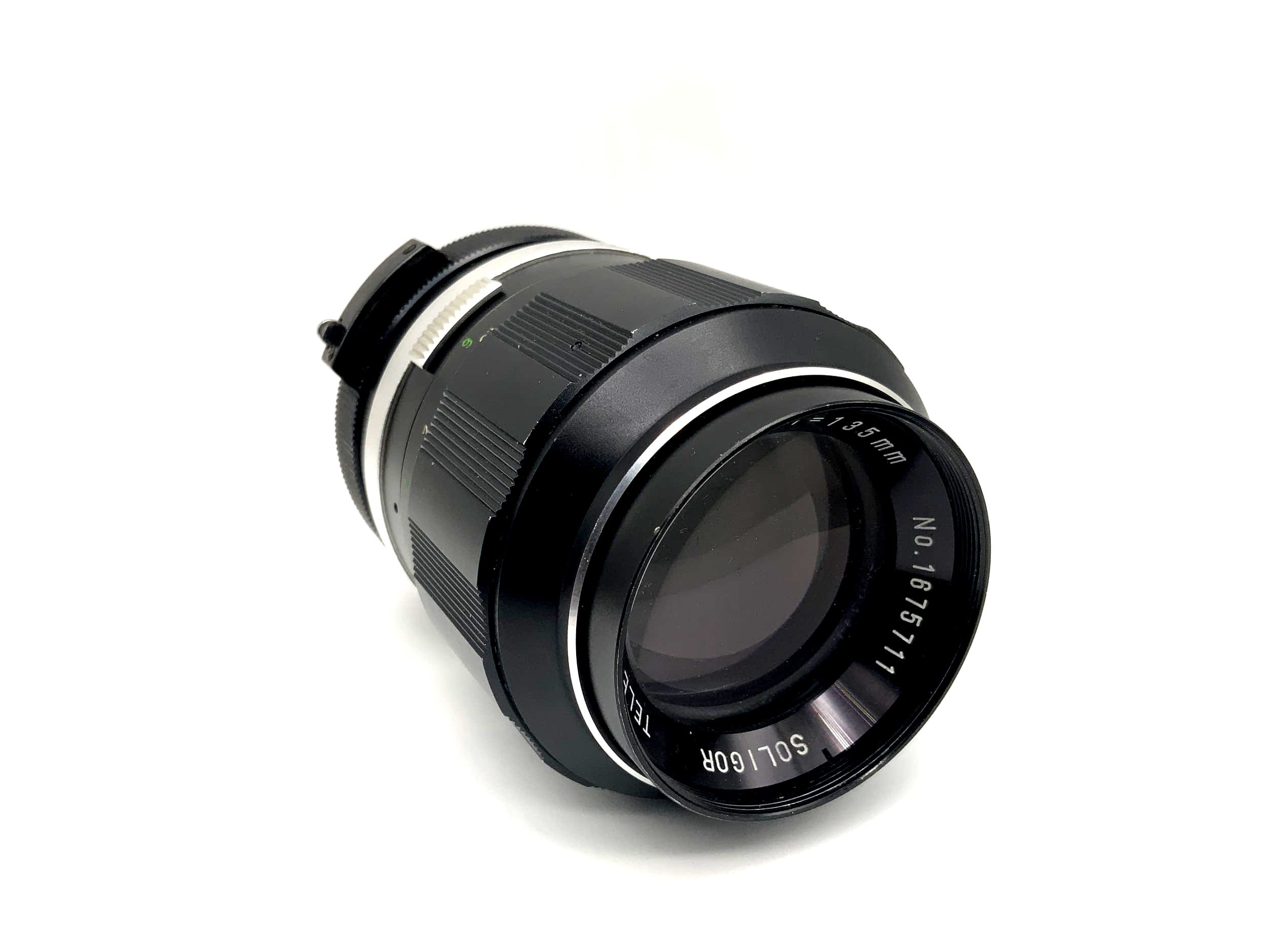 Soligor 135mm 1:3.5 Telephoto Auto Camera Lens (Nikon F)