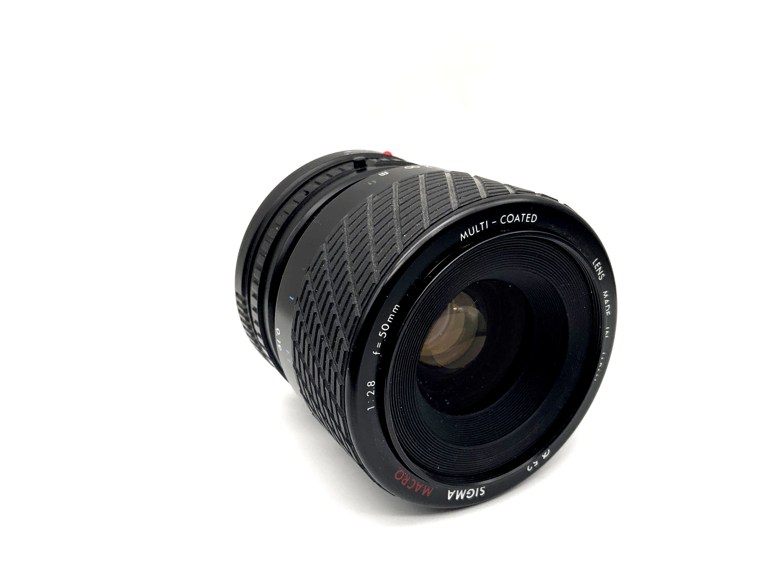 Sigma 50mm 1:2.8 Lens Macro Multi Coated Camera Lens (Canon FD)