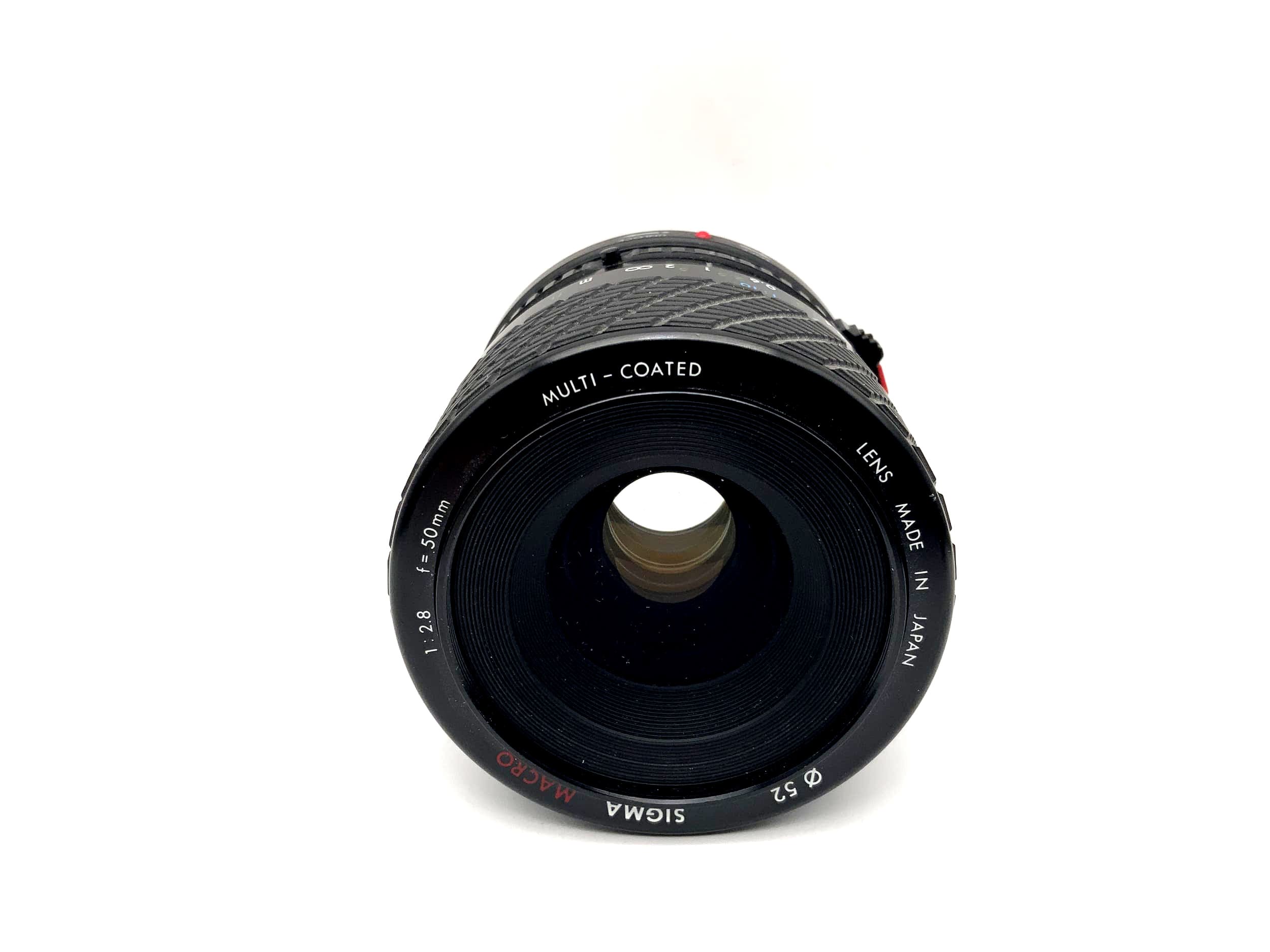 Sigma 50mm 1:2.8 Lens Macro Multi Coated Camera Lens (Canon FD)