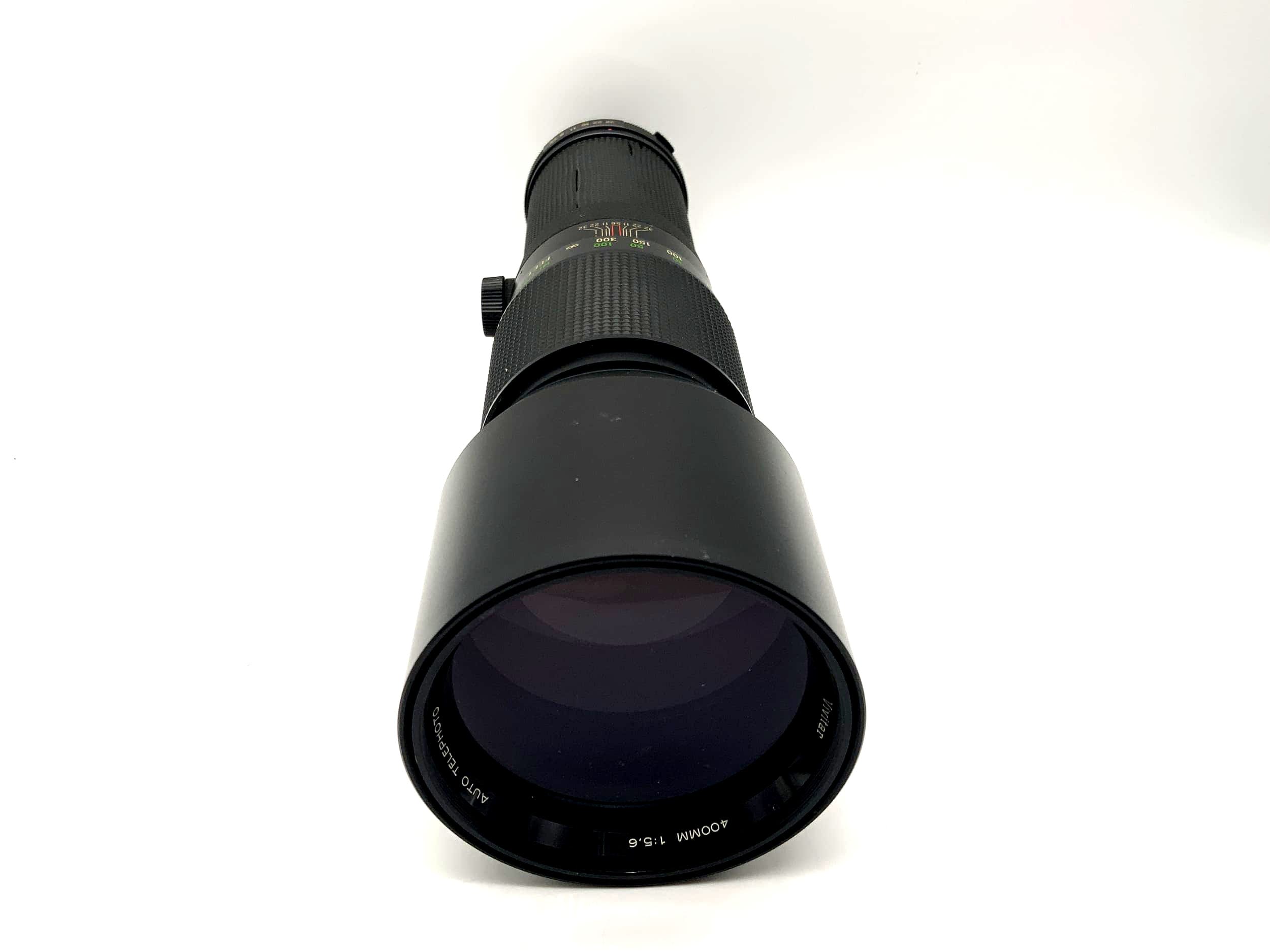 Vivitar 400mm 1:5.6 Lens Auto Telephoto Camera Camera Lens (Minolta MD)