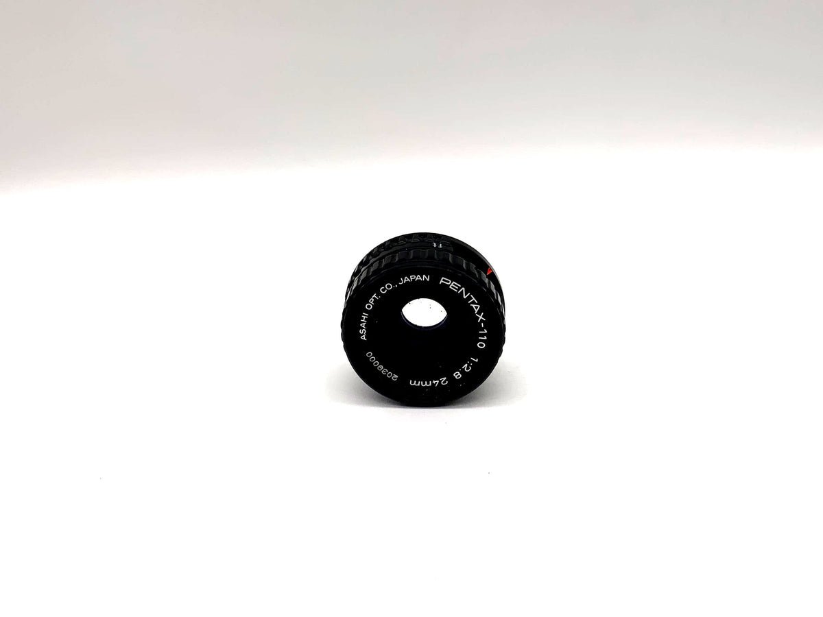 Objectif Asahi Pentax 24 mm 1:2.8 pour appareil photo Pentax-110 (Auto 110)