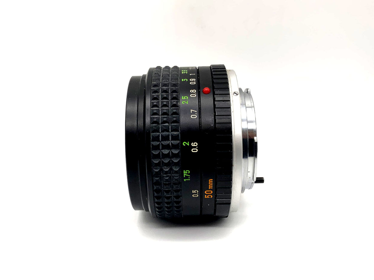 Minolta 50mm 1:1.7 Lens MC Rokkor-PF Camera Camera Lens (Minolta MD)