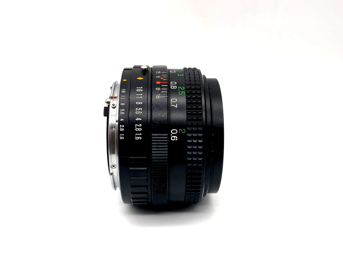 Objectif Porst 50mm 1:1.6 Color Reflex XM F pour appareil photo (Fujica X)