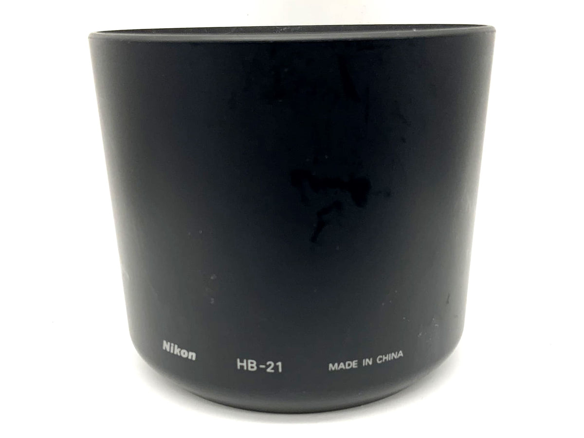 Pare-soleil Nikon HB-21 pour objectif AF Nikkor 1:4.5-5.6 75-240 mm