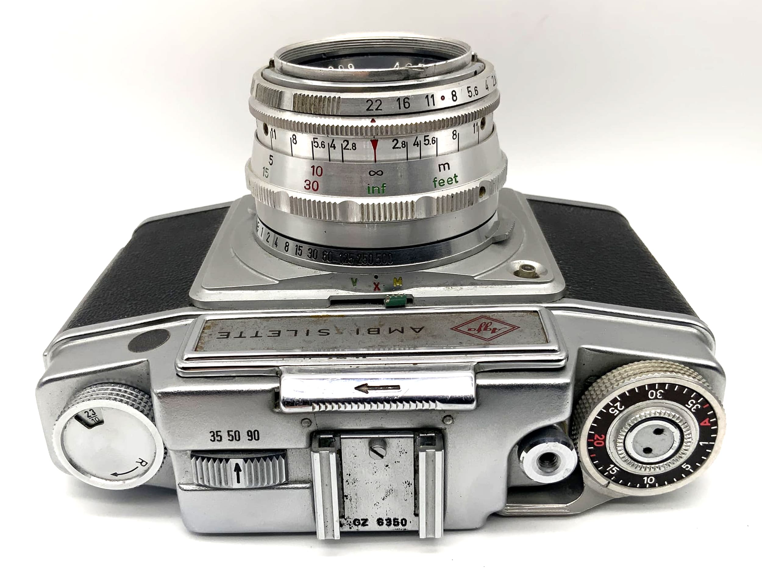 Agfa Ambi Silette viewfinder camera with Color-Solinar 1:2.8/50 analog camera