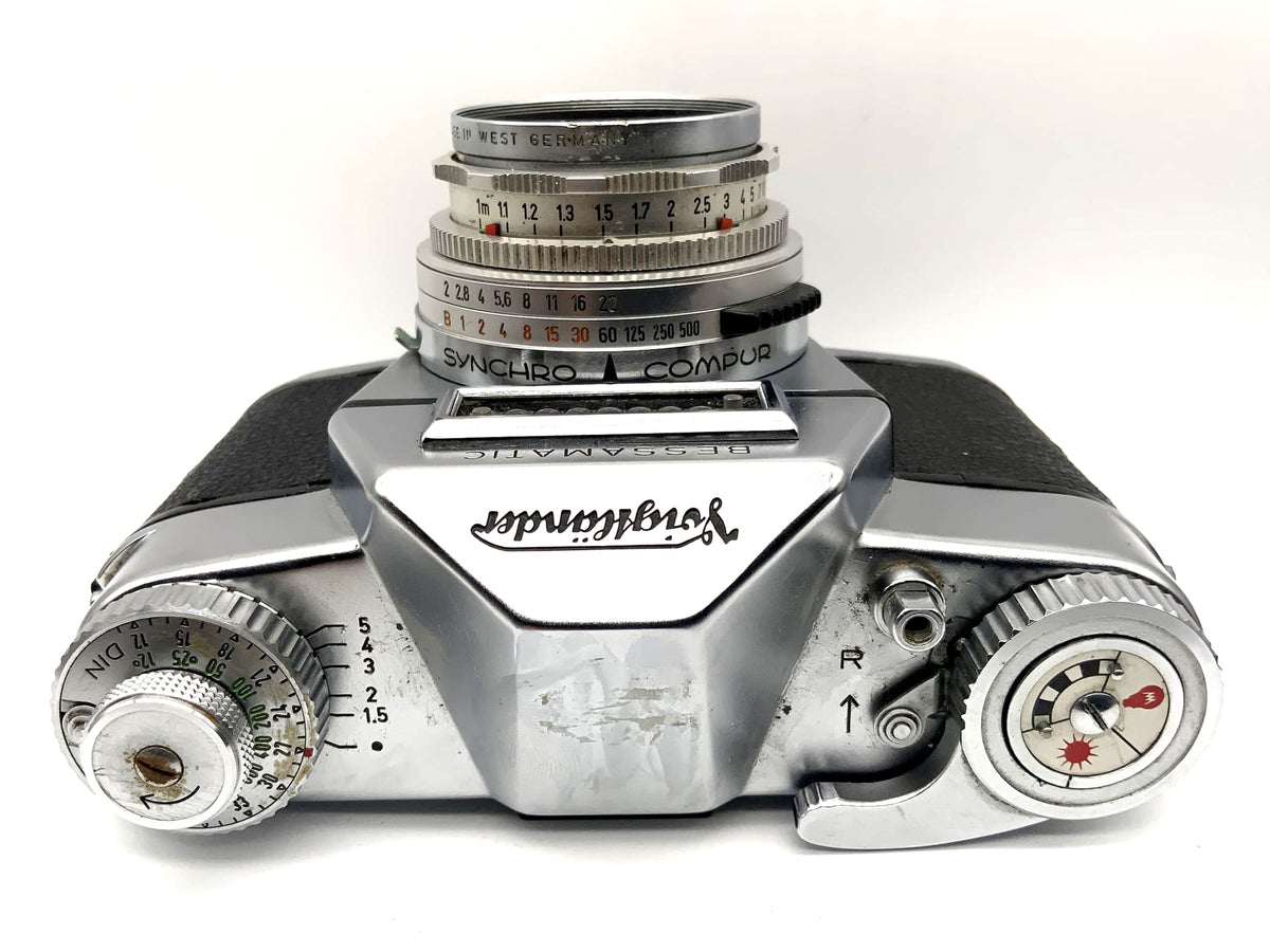 Appareil photo reflex Voigtländer Bessamatic avec objectif Color-Skopar X 1:2,8/50