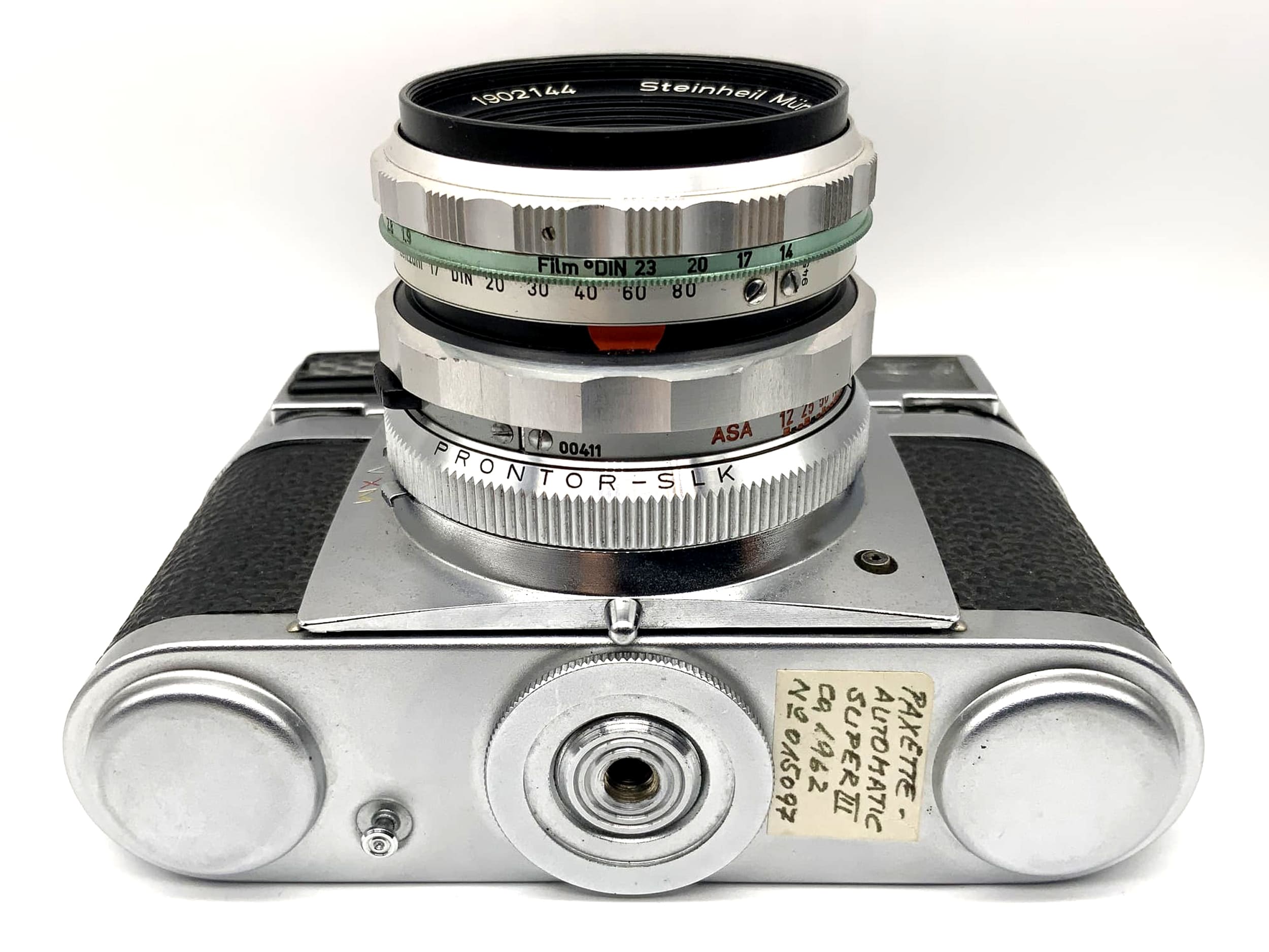 Braun Paxette avec Culminar SLK 1:2.8 f=50mm automatique Super III ! Cellule défectueuse !