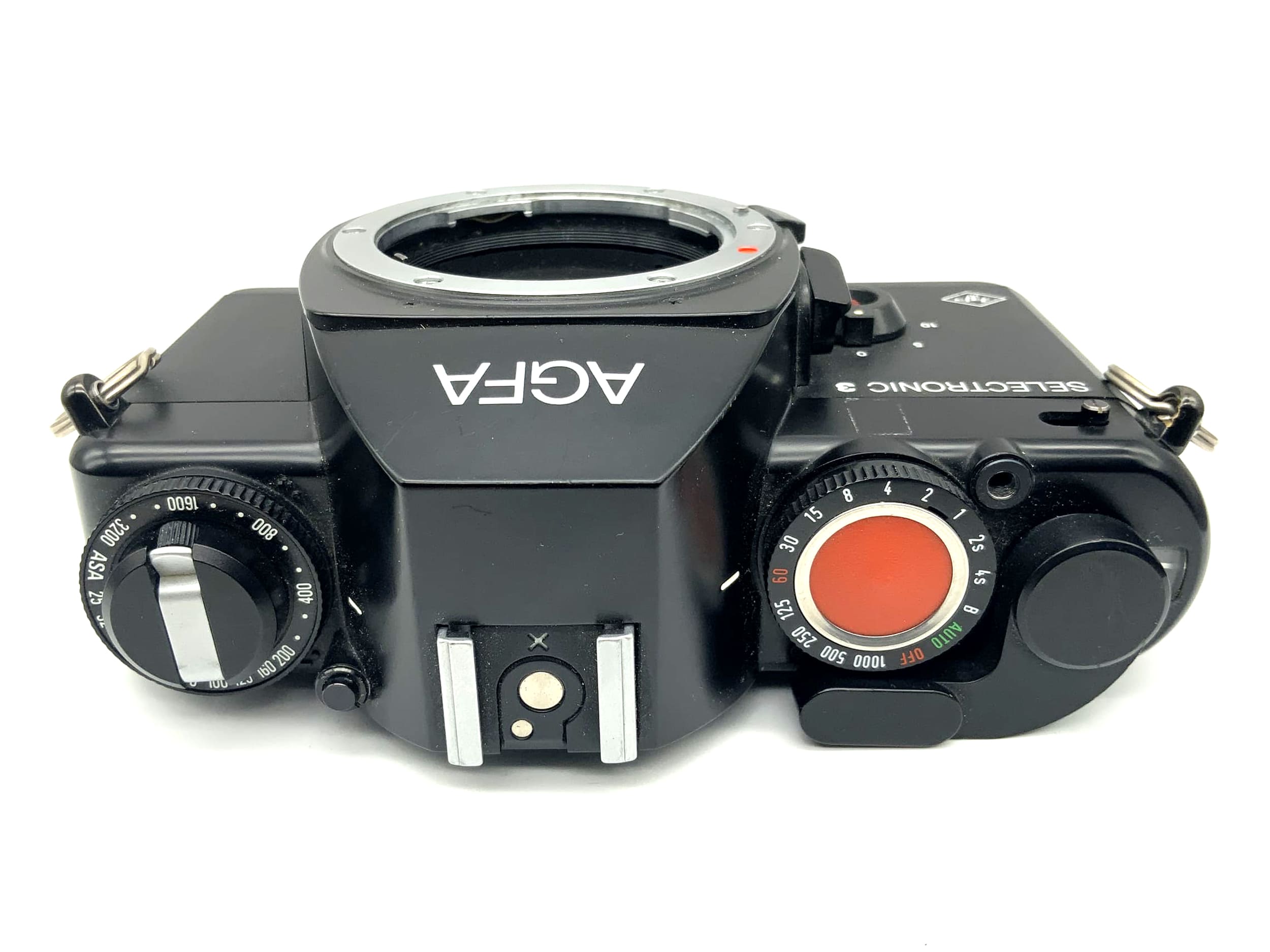 Agfa Selectronic 3 35mm SLR analog camera with Agfa sensor (Pentax K)