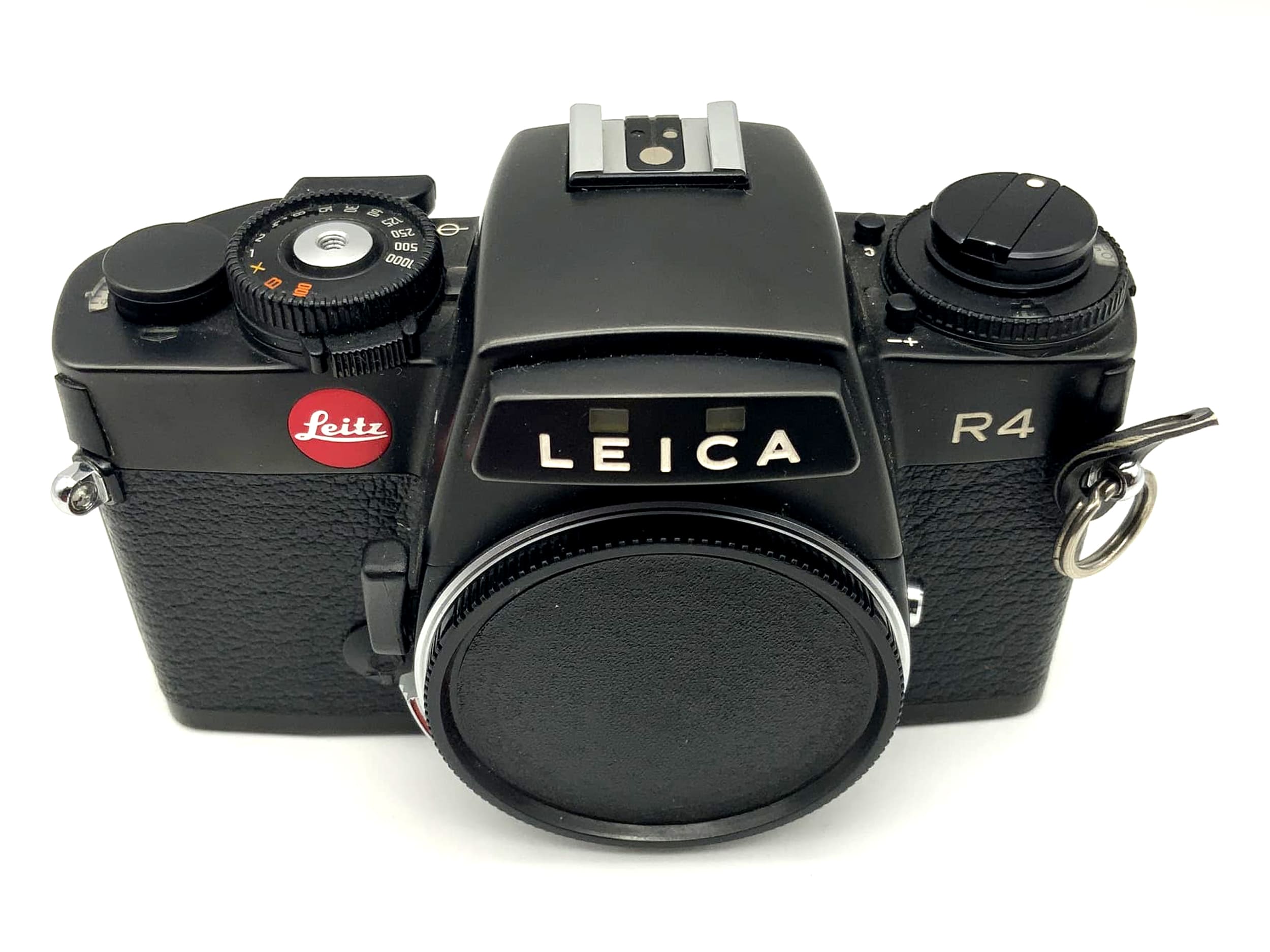 Leica R4 35mm SLR analog camera in original packaging, Leitz body (Leica R)