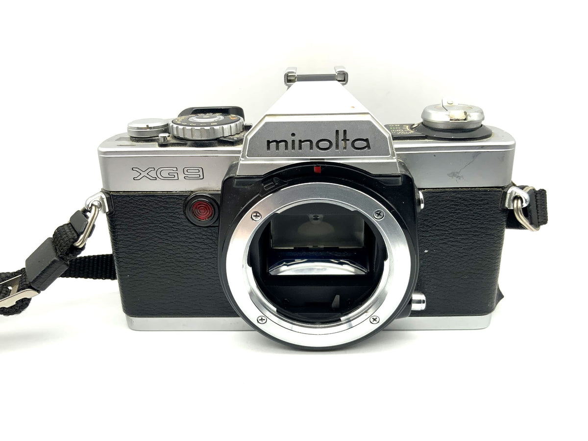 Boîtier d'appareil photo reflex argentique Minolta XG 9 35 mm (Minolta MD)