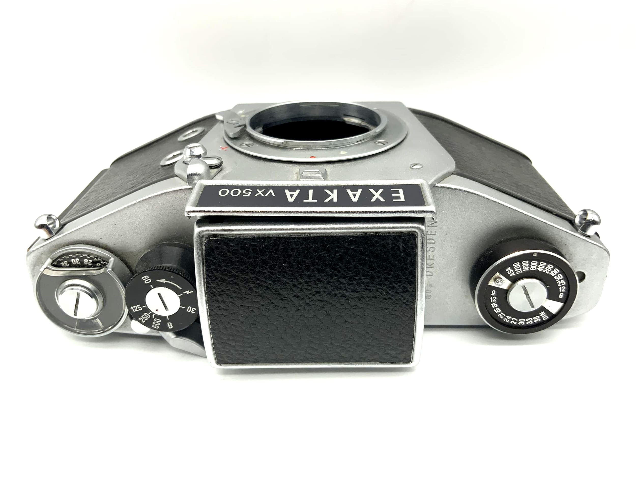 Exakta VX500 Appareil photo reflex argentique 35 mm avec boîtier à viseur de poitrine (Exa)