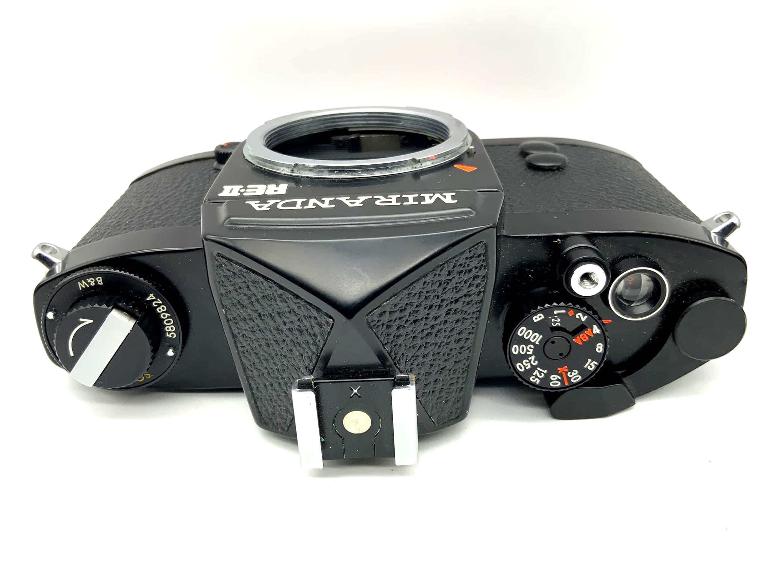 Boîtier d'appareil photo reflex argentique Miranda RE II 35 mm (monture à baïonnette Miranda)