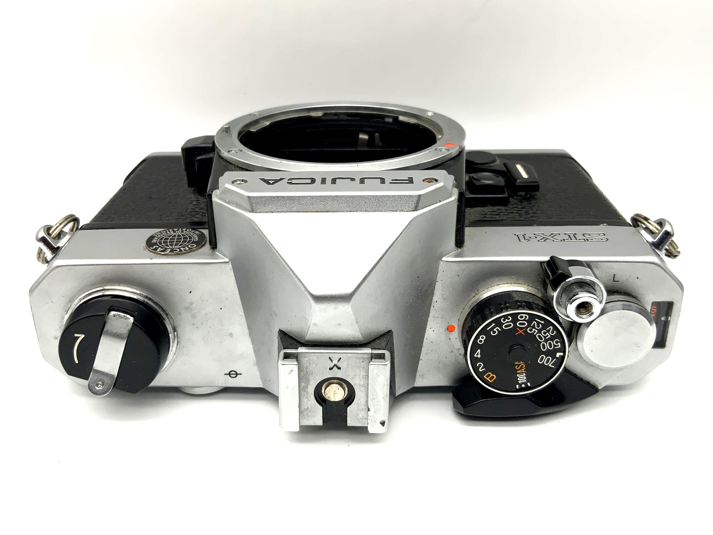 Boîtier d'appareil photo reflex argentique Fujica STX-1 35 mm (Fujica X)