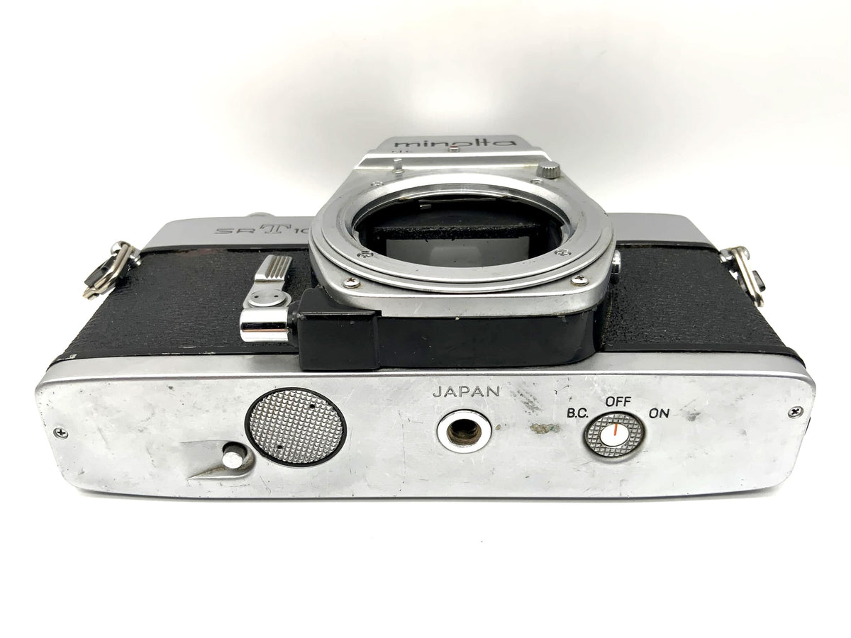 Minolta SRT 101 35mm SLR analog camera (Minolta MD) !Light meter defective!