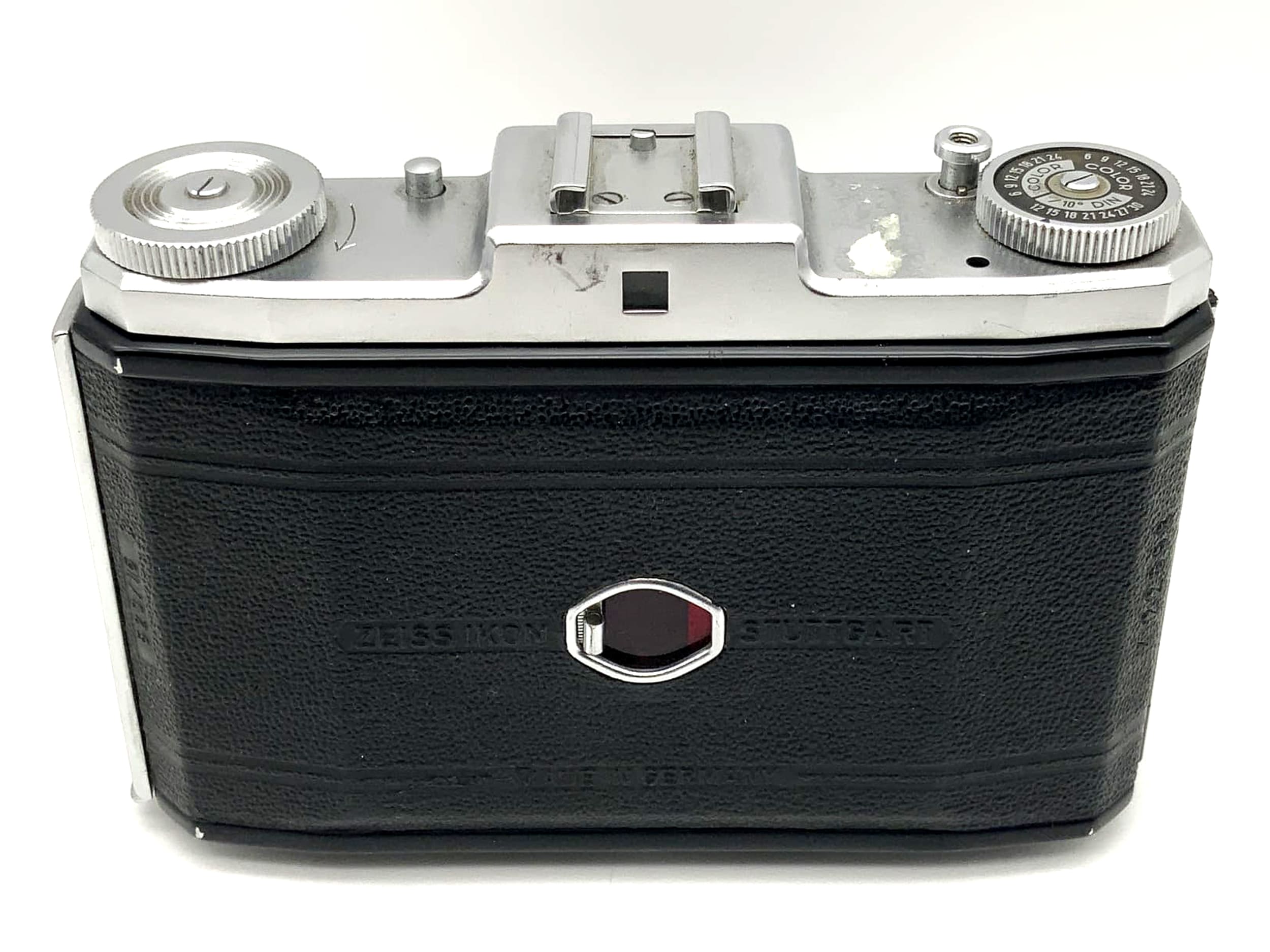 Zeiss Ikon Ikonta 523/16 avec Zeiss-Opton Tessar 1:3.5 75mm rouge T Synchro-Compur