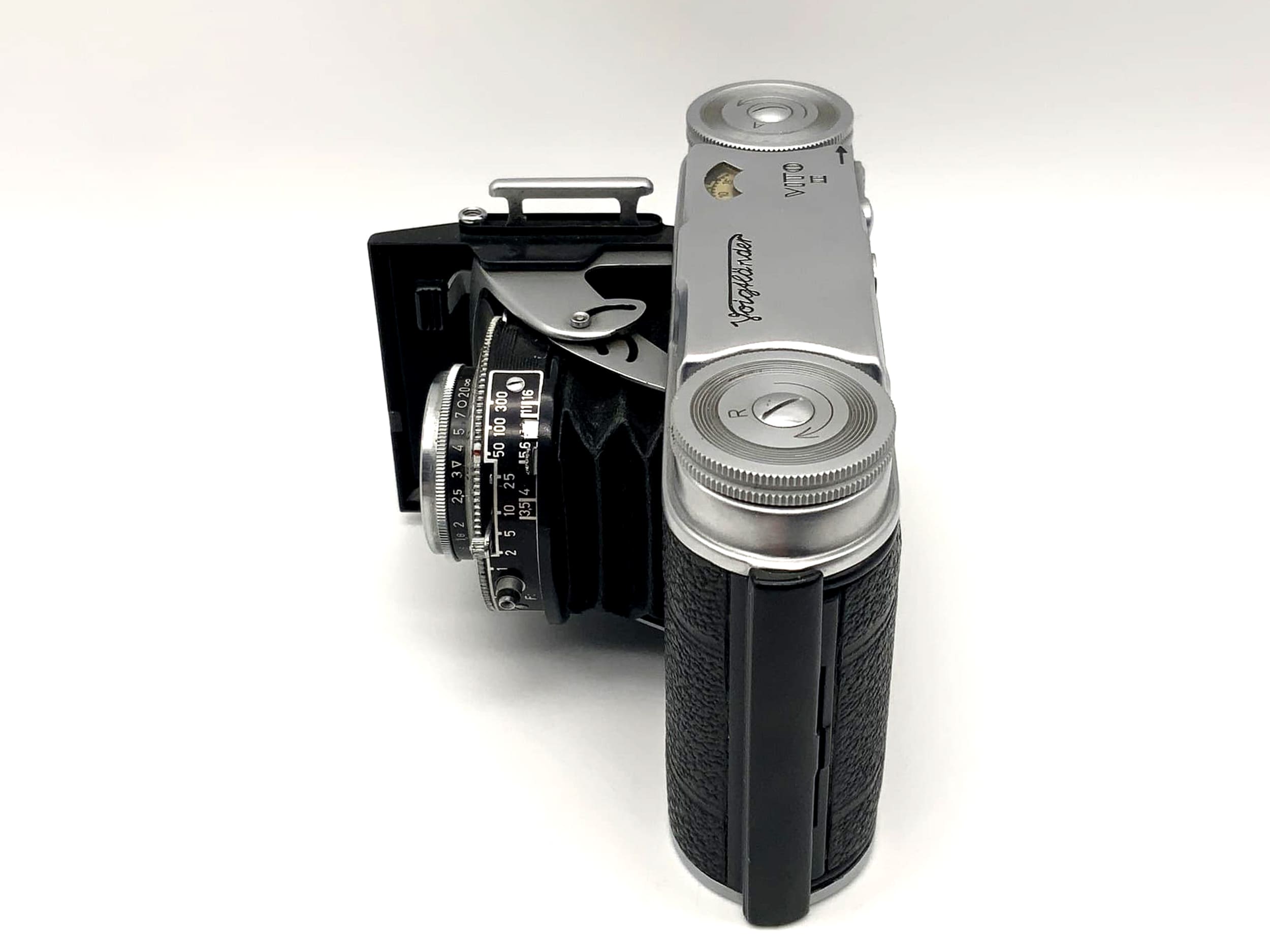 Appareil photo pliable Voigtländer Vito II avec Color-Skopar 1:3.5/50 Prontor-S