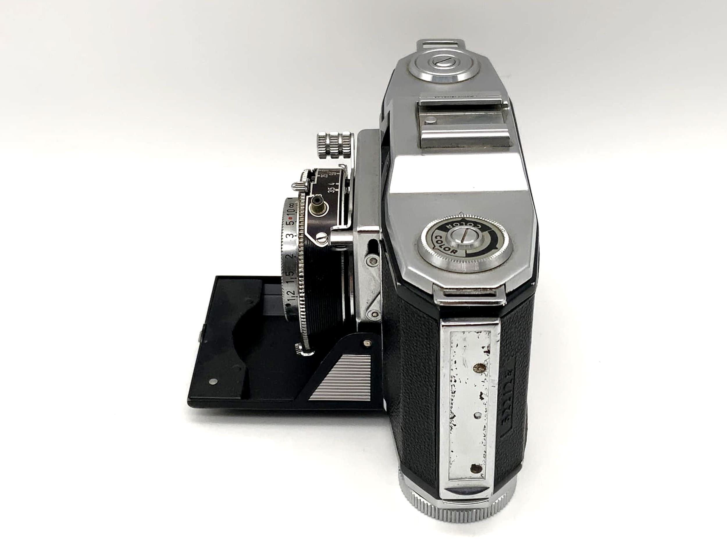 Appareil photo pliant Zeiss Ikon Contina 522/24 avec objectif Novar Anastigmat 1:3.5 f=45mm Pronto