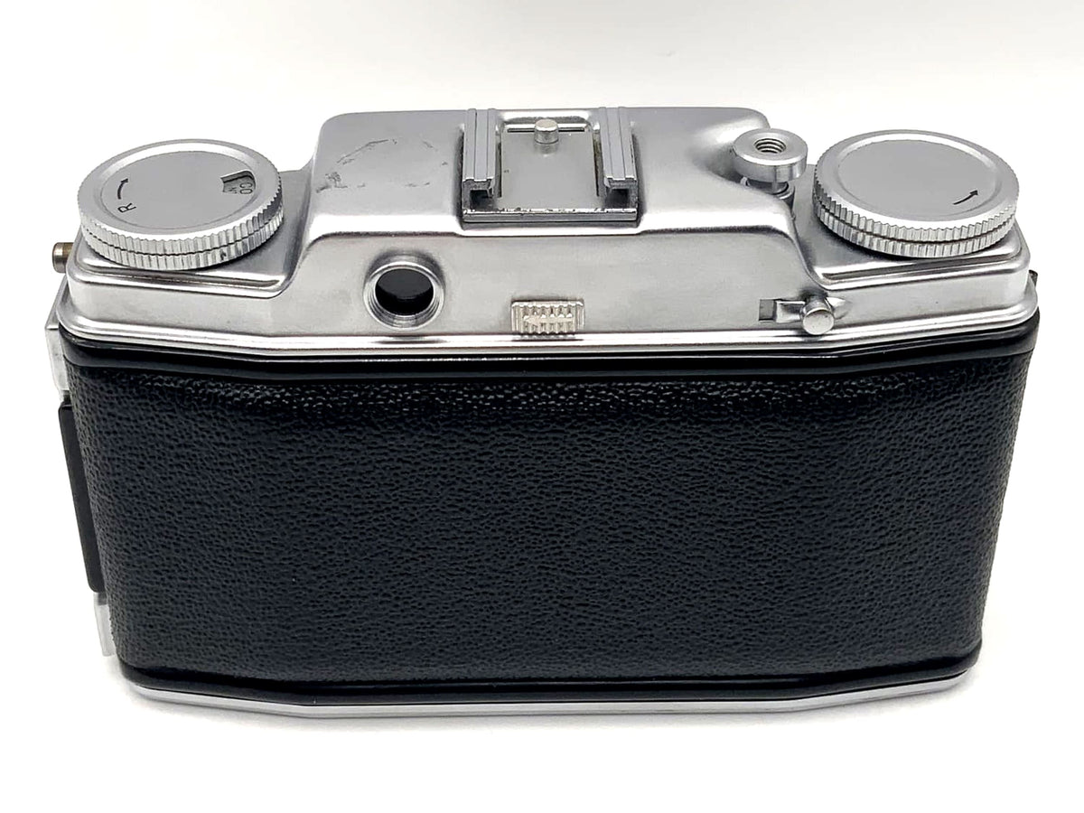 Appareil photo pliant Agfa Super Solinette avec objectif Solinar 1:3.5/50 Synchro-Compur