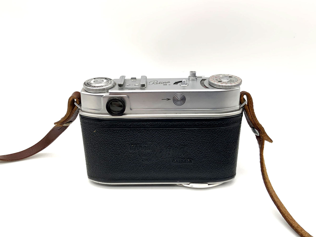 Appareil photo pliant Kodak Retina IIIc avec objectif Schneider Kreuznach Xenon Big C f:2.0/50mm
