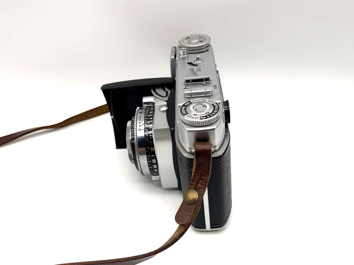 Appareil photo pliant Kodak Retina IIIc avec objectif Schneider Kreuznach Xenon Big C f:2.0/50mm